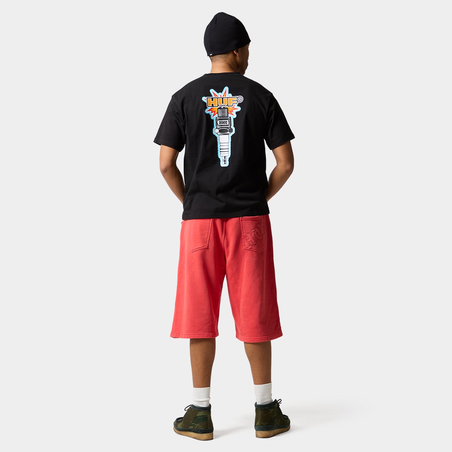 HUF (ハフ) Worldwide JP /T-SHIRTS（Tシャツ）/ SPARK IT UP TEE商品 / WHITE