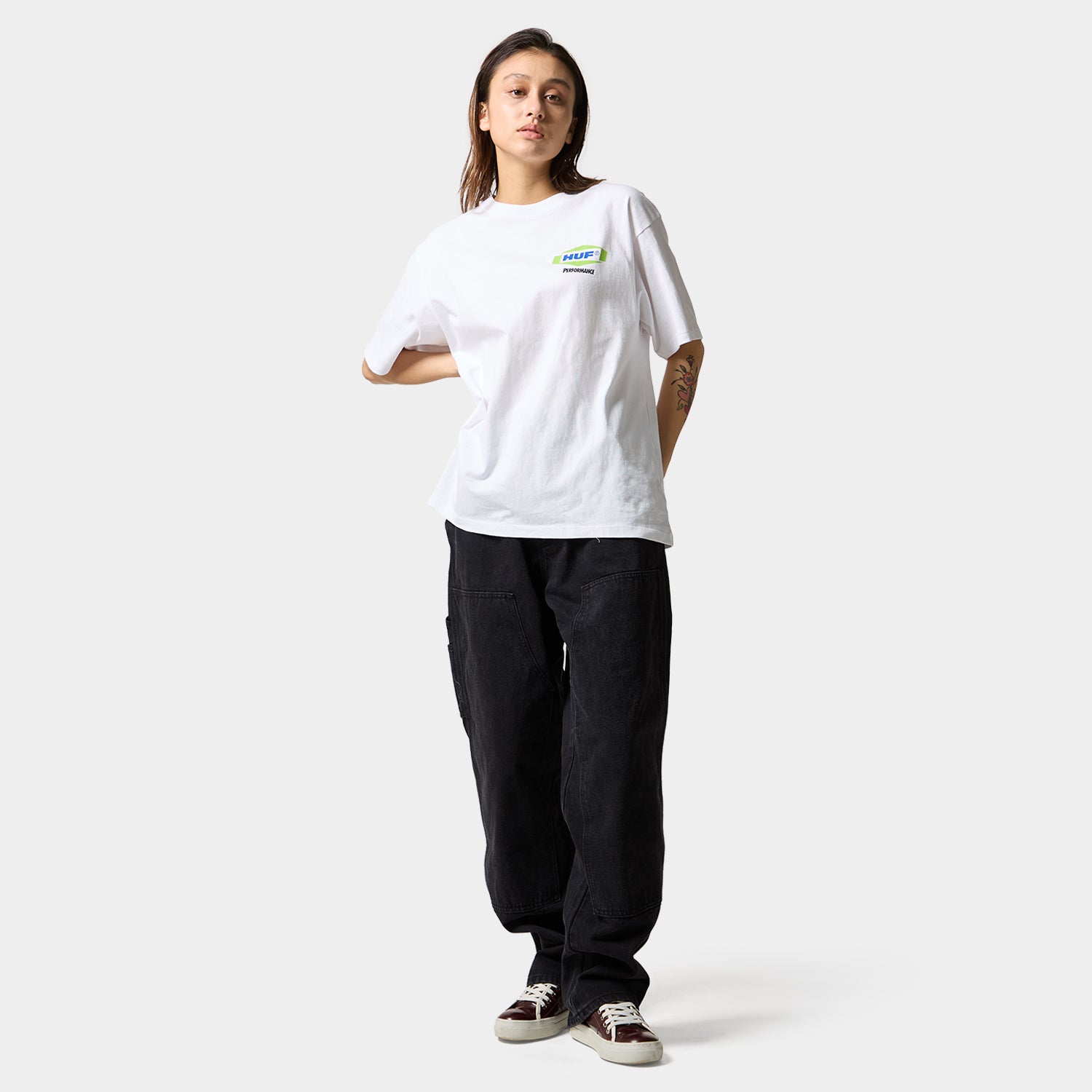 HUF (ハフ) Worldwide JP /T-SHIRTS（Tシャツ）/ SPARK IT UP TEE商品 / WHITE