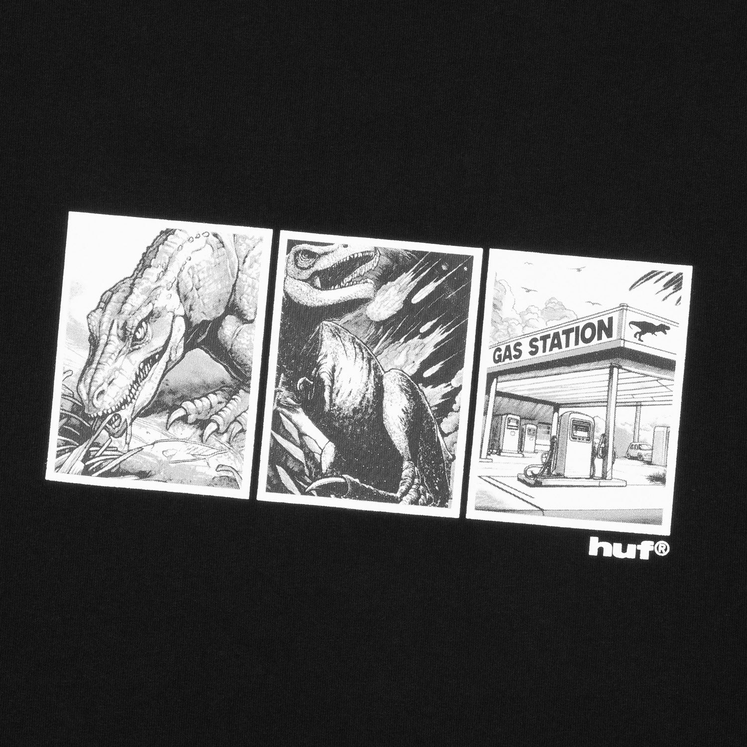 HUF (ハフ) Worldwide JP /T-SHIRTS（Tシャツ）/ FOSSIL FUEL TEE商品 / CUCUMBER