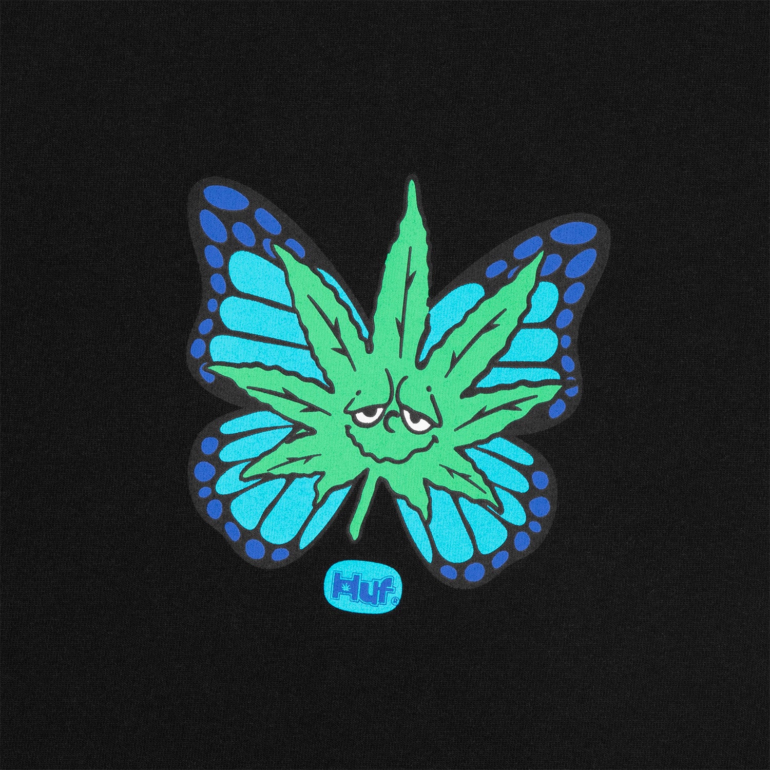 HUF (ハフ) Worldwide JP /T-SHIRTS（Tシャツ）/ GREEN BUDDERFLY TEE商品 / LT ORANGE
