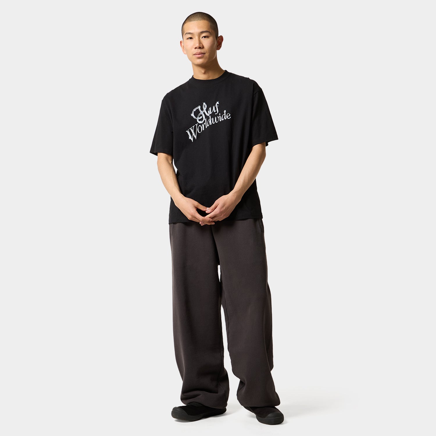 HUF (ハフ) Worldwide JP /T-SHIRTS（Tシャツ）/ CHROME DREAMS TEE商品 / BLACK