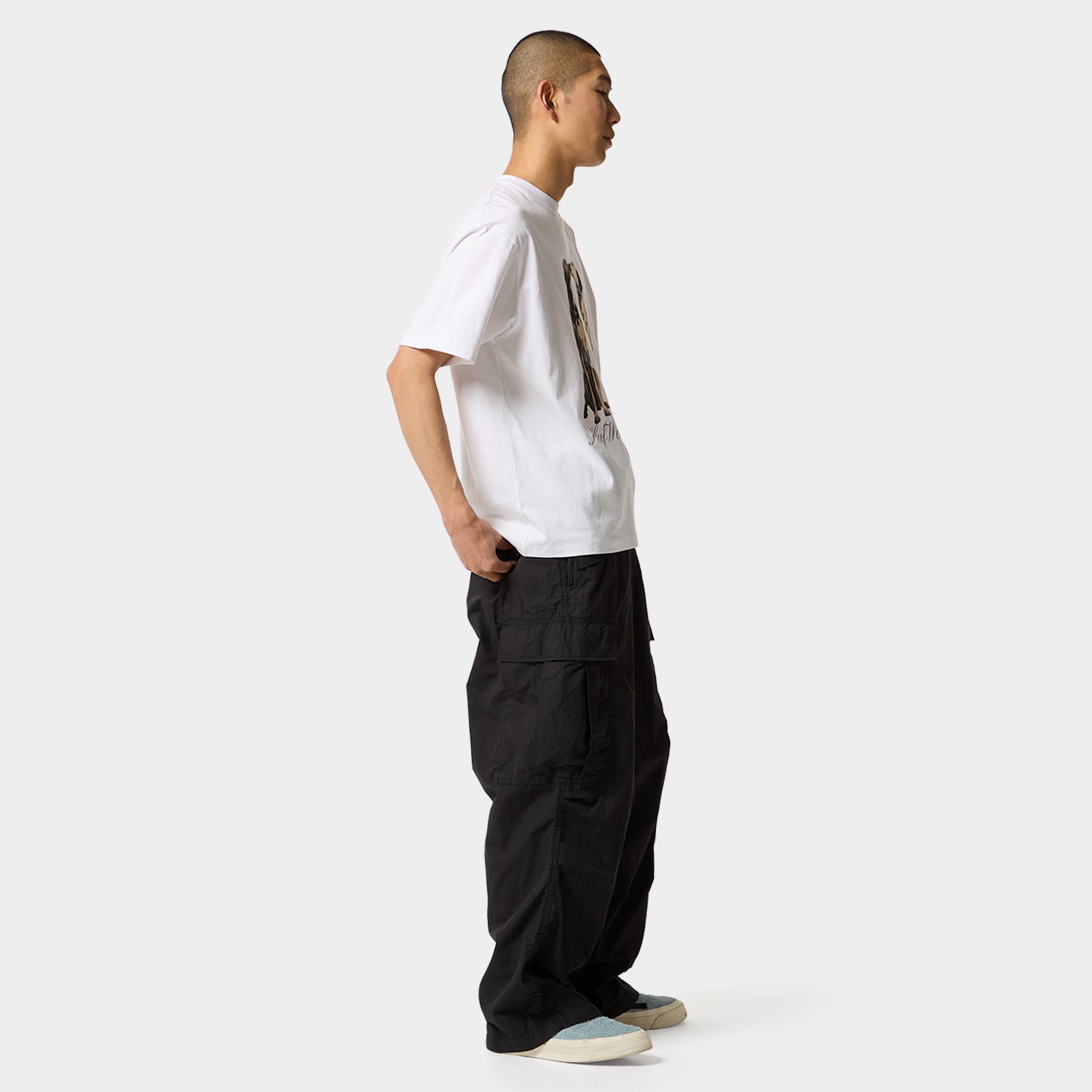 HUF (ハフ) Worldwide JP /T-SHIRTS（Tシャツ）/ DOGGED TEE商品 / BLACK