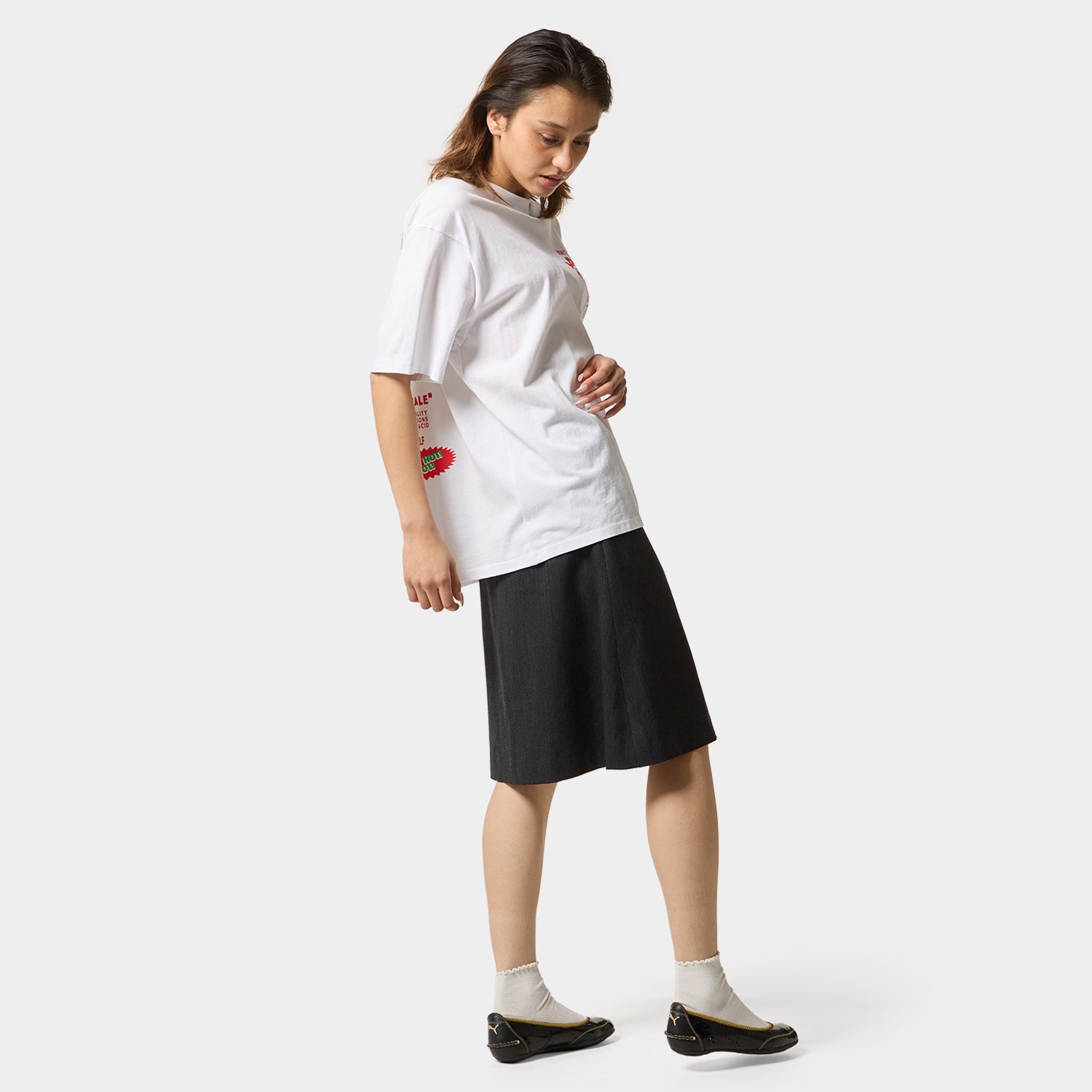HUF (ハフ) Worldwide JP /T-SHIRTS（Tシャツ）/ AFTER MIDNIGHT TEE商品 / WHITE