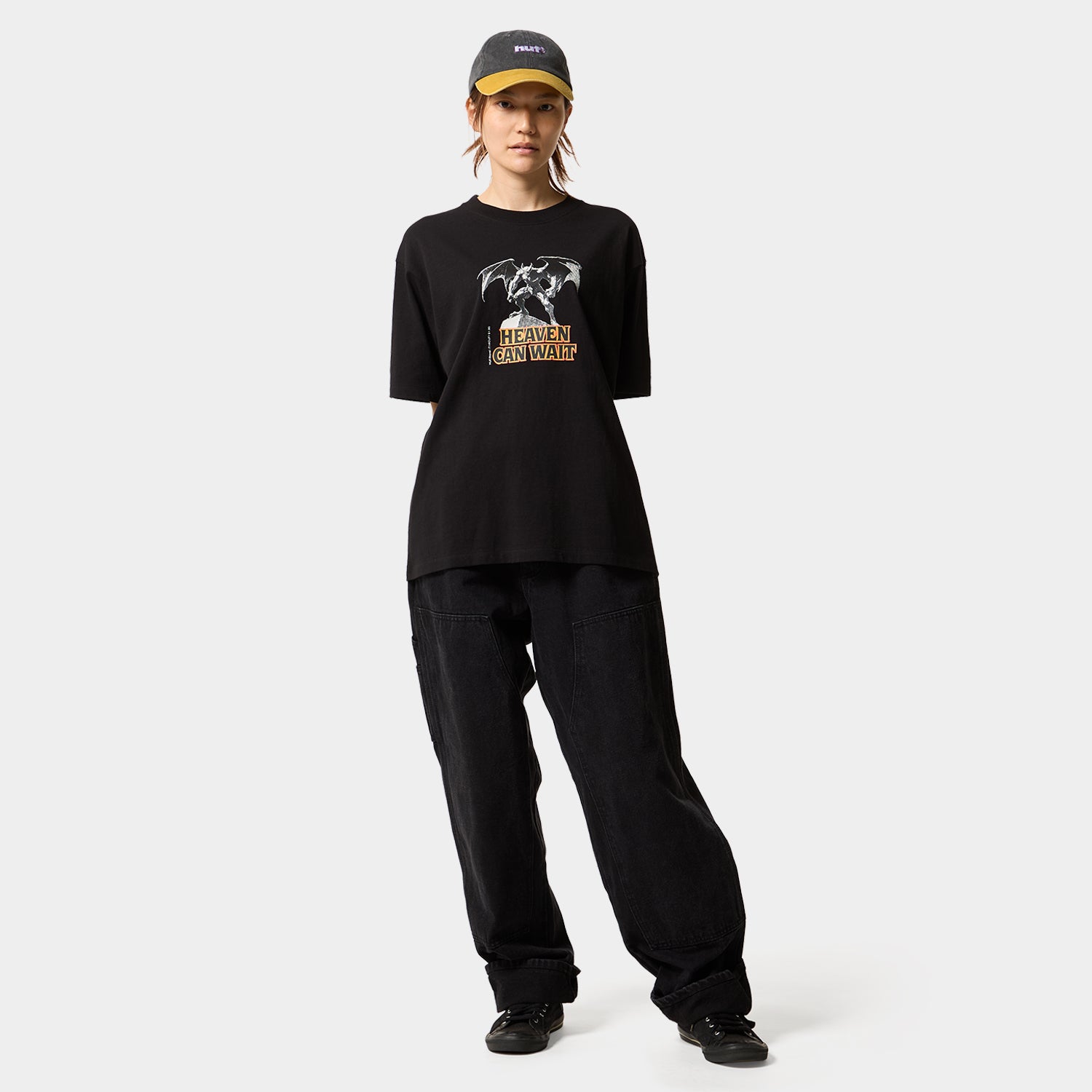 HUF (ハフ) Worldwide JP /T-SHIRTS（Tシャツ）/ HEAVEN CAN WAIT TEE商品 / WHITE