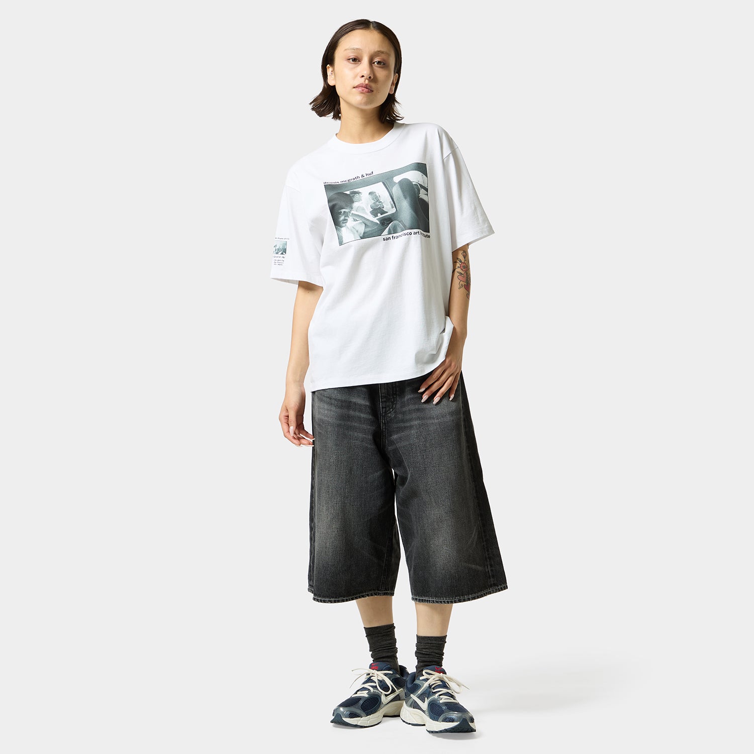 HUF (ハフ) Worldwide JP /T-SHIRTS（Tシャツ）/ PAVED WITH GOLD TEE商品 / BLACK