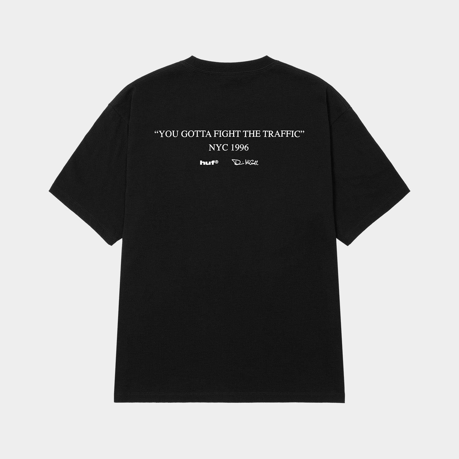 HUF (ハフ) Worldwide JP /T-SHIRTS（Tシャツ）/ FIGHT THE TRAFFIC TEE商品 / WHITE