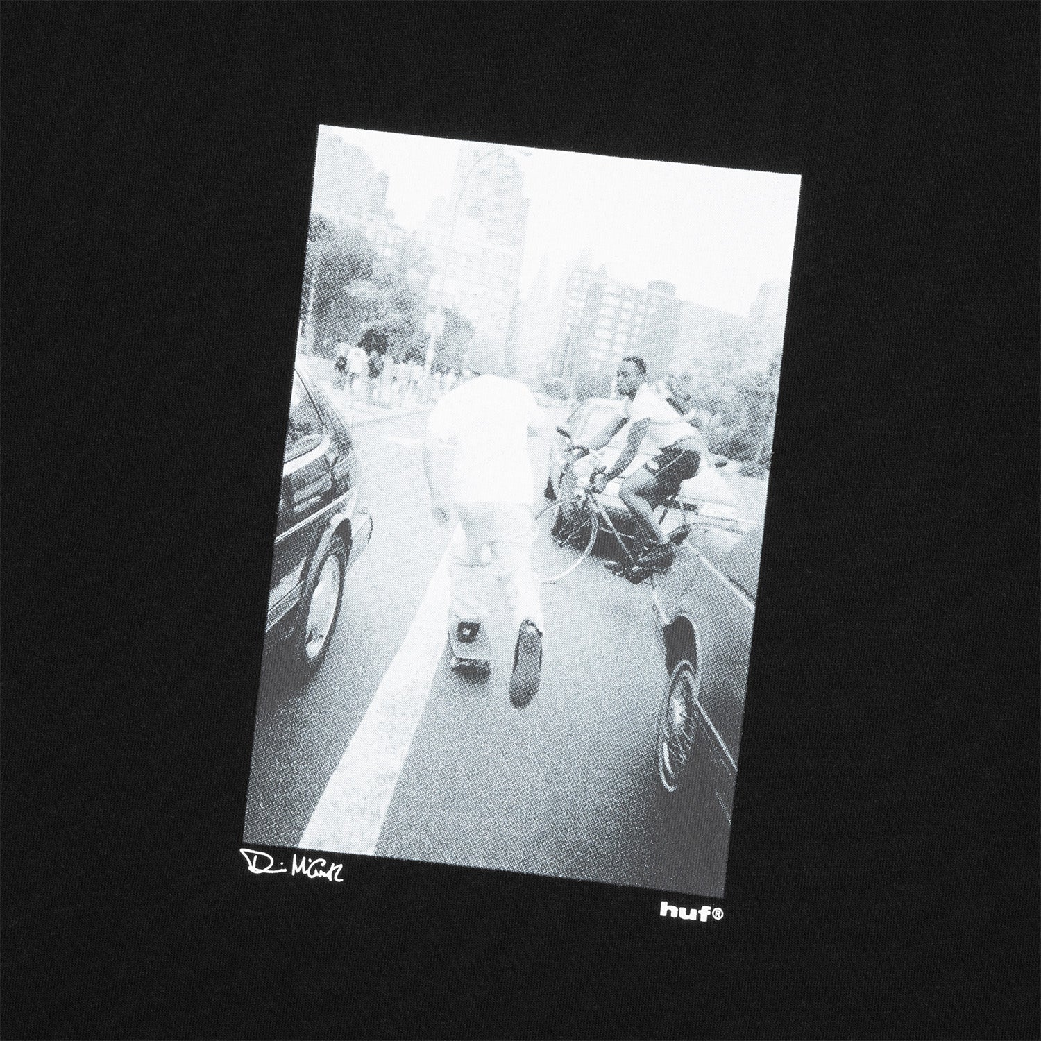 HUF (ハフ) Worldwide JP /T-SHIRTS（Tシャツ）/ FIGHT THE TRAFFIC TEE商品 / WHITE