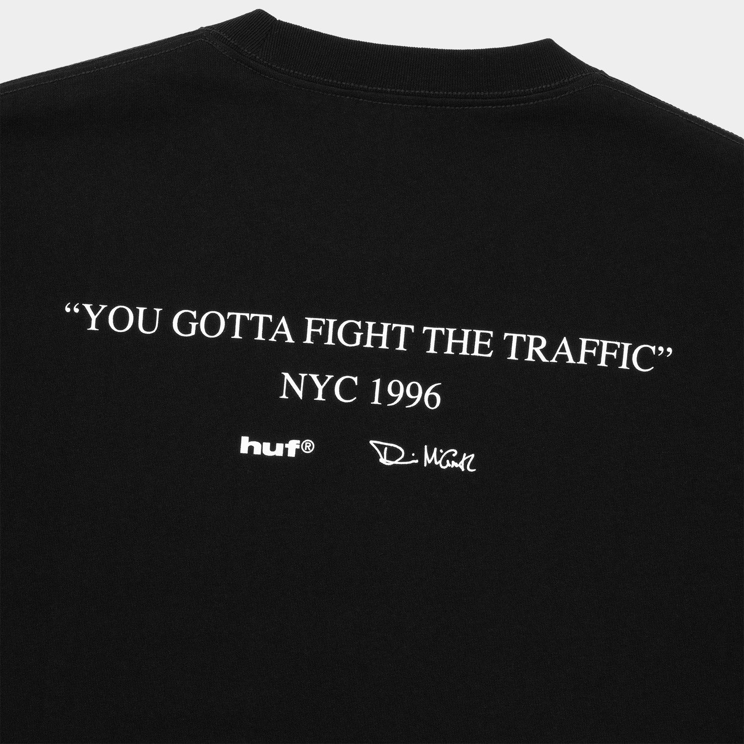 HUF (ハフ) Worldwide JP /T-SHIRTS（Tシャツ）/ FIGHT THE TRAFFIC TEE商品 / WHITE