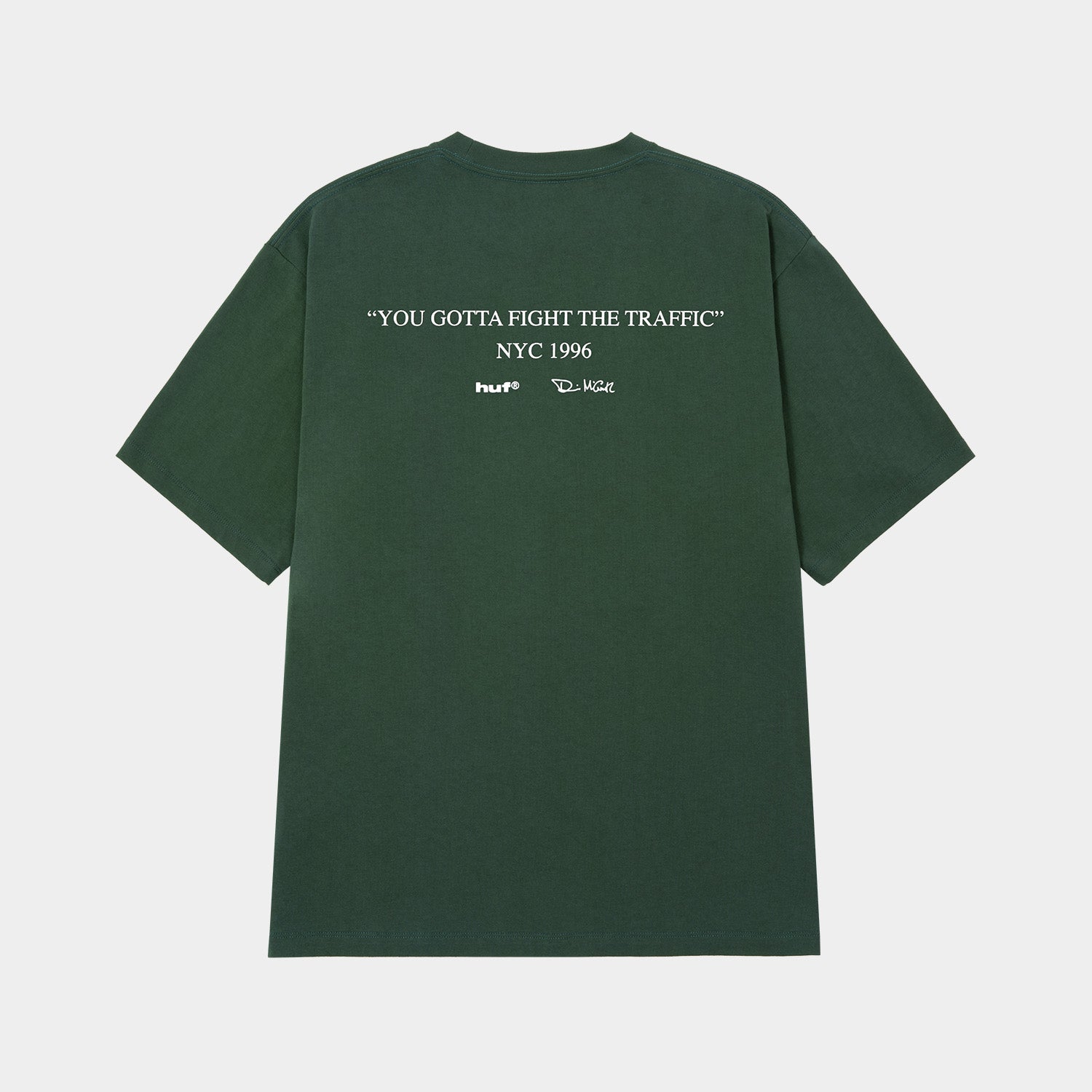 HUF (ハフ) Worldwide JP /T-SHIRTS（Tシャツ）/ FIGHT THE TRAFFIC TEE商品 / WHITE