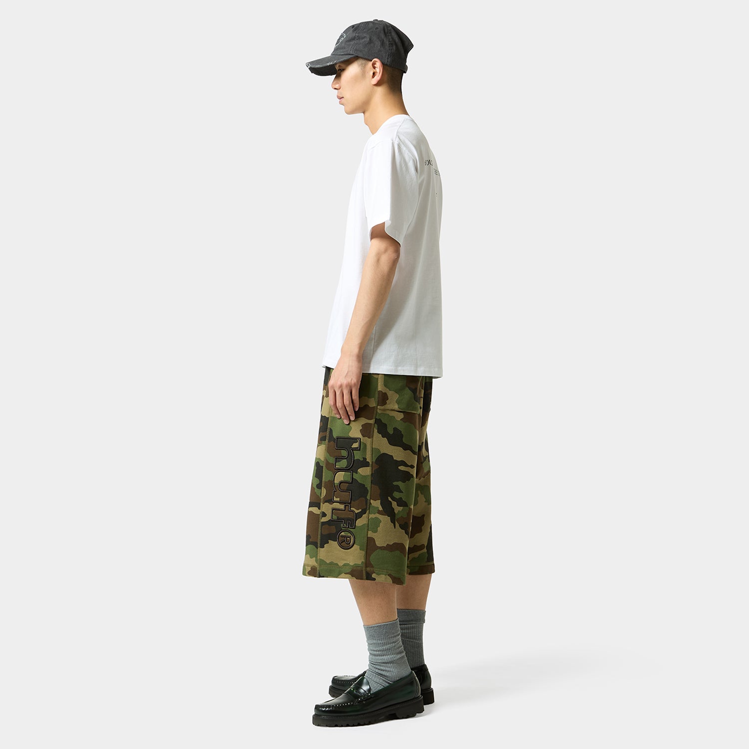 HUF (ハフ) Worldwide JP /T-SHIRTS（Tシャツ）/ FIGHT THE TRAFFIC TEE商品 / WHITE