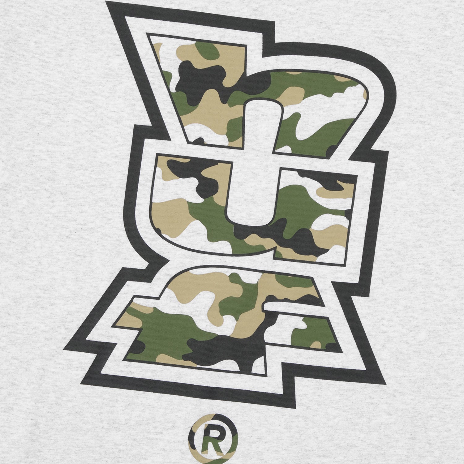 HUF (ハフ) Worldwide JP /T-SHIRTS（Tシャツ）/ MEGABLAST CAMO TEE商品 / BLACK
