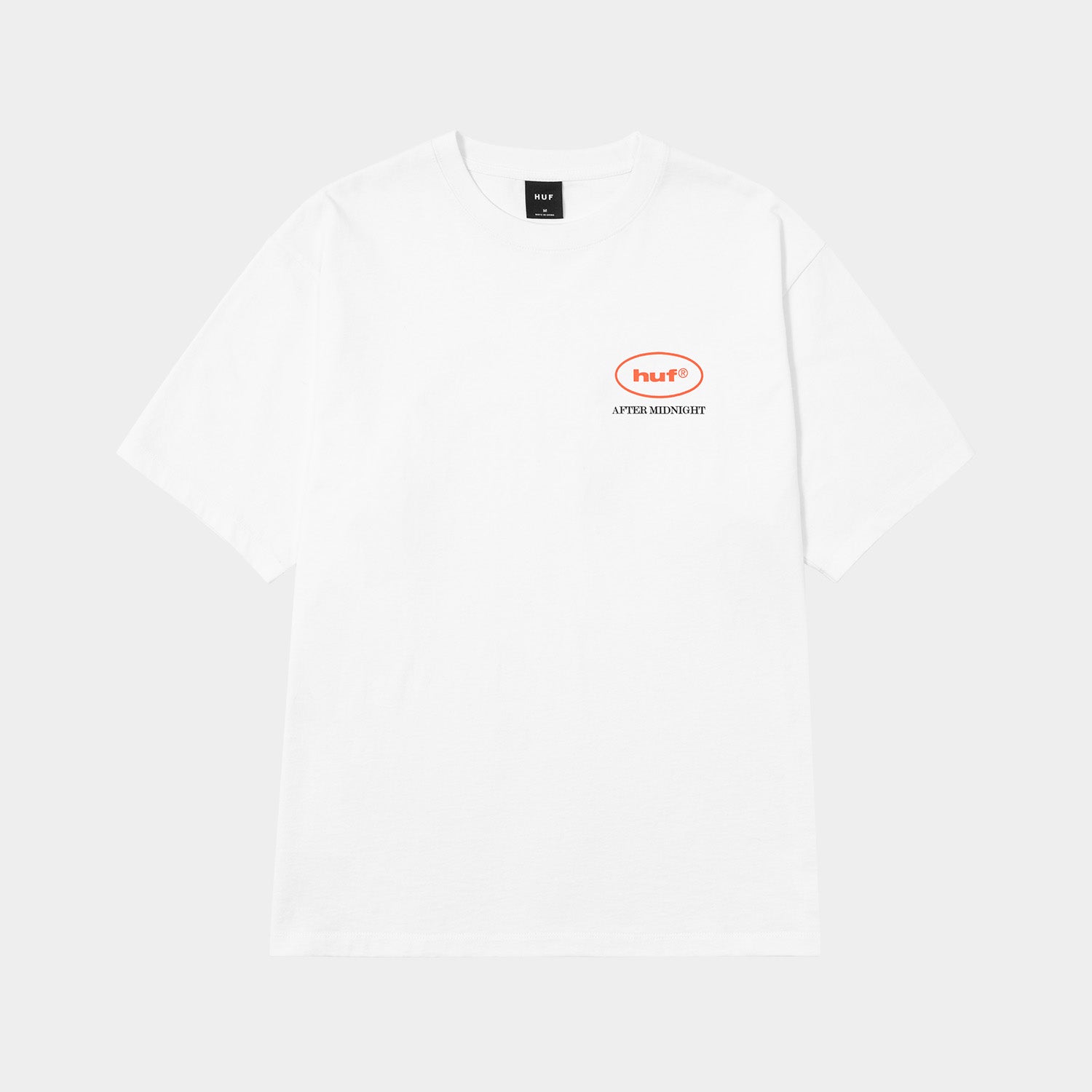 HUF (ハフ) Worldwide JP /T-SHIRTS（Tシャツ）/ AFTER MIDNIGHT TEE商品 / WHITE