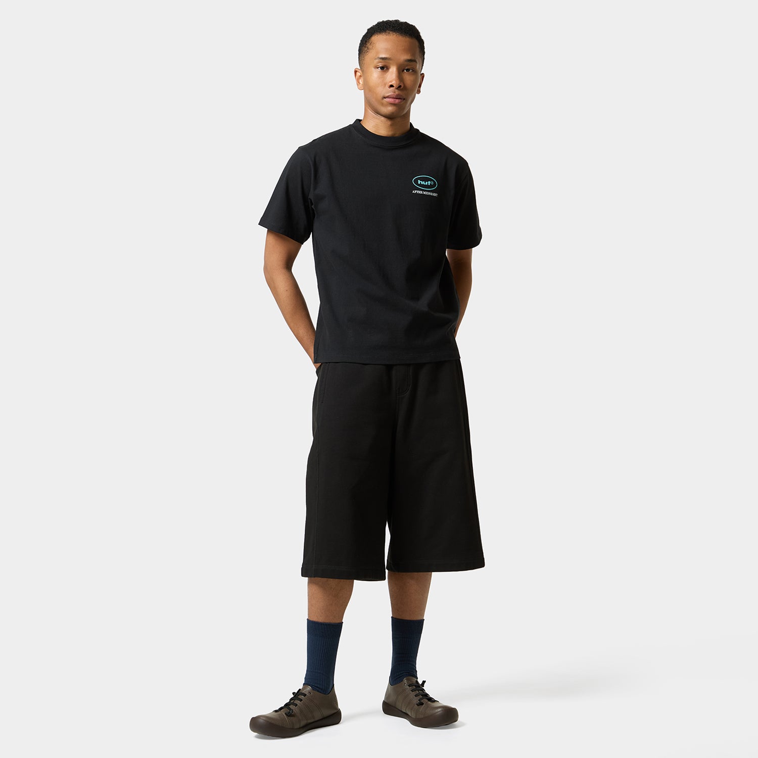 HUF (ハフ) Worldwide JP /T-SHIRTS（Tシャツ）/ AFTER MIDNIGHT TEE商品 / WHITE