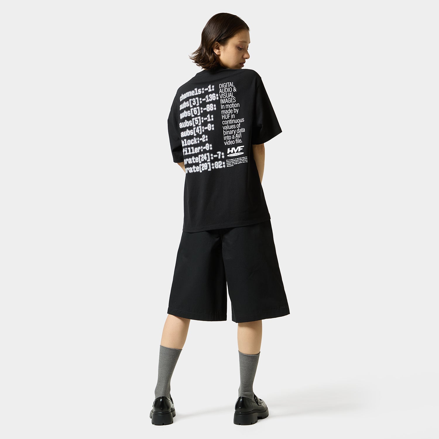 HUF (ハフ) Worldwide JP /T-SHIRTS（Tシャツ）/ H CAM TEE商品 / WHITE
