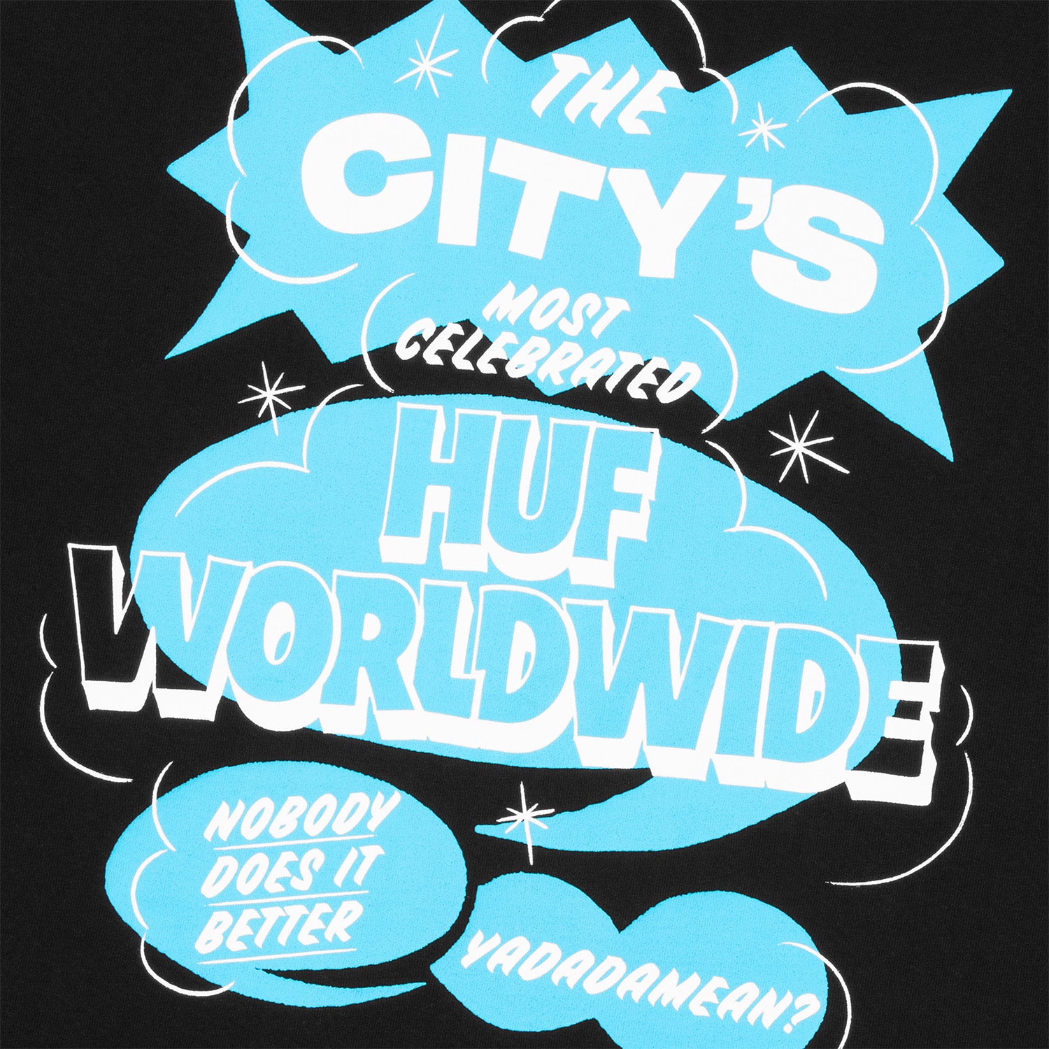 HUF (ハフ) Worldwide JP /T-SHIRTS（Tシャツ）/ YADAMEAN TEE商品 / NAVY