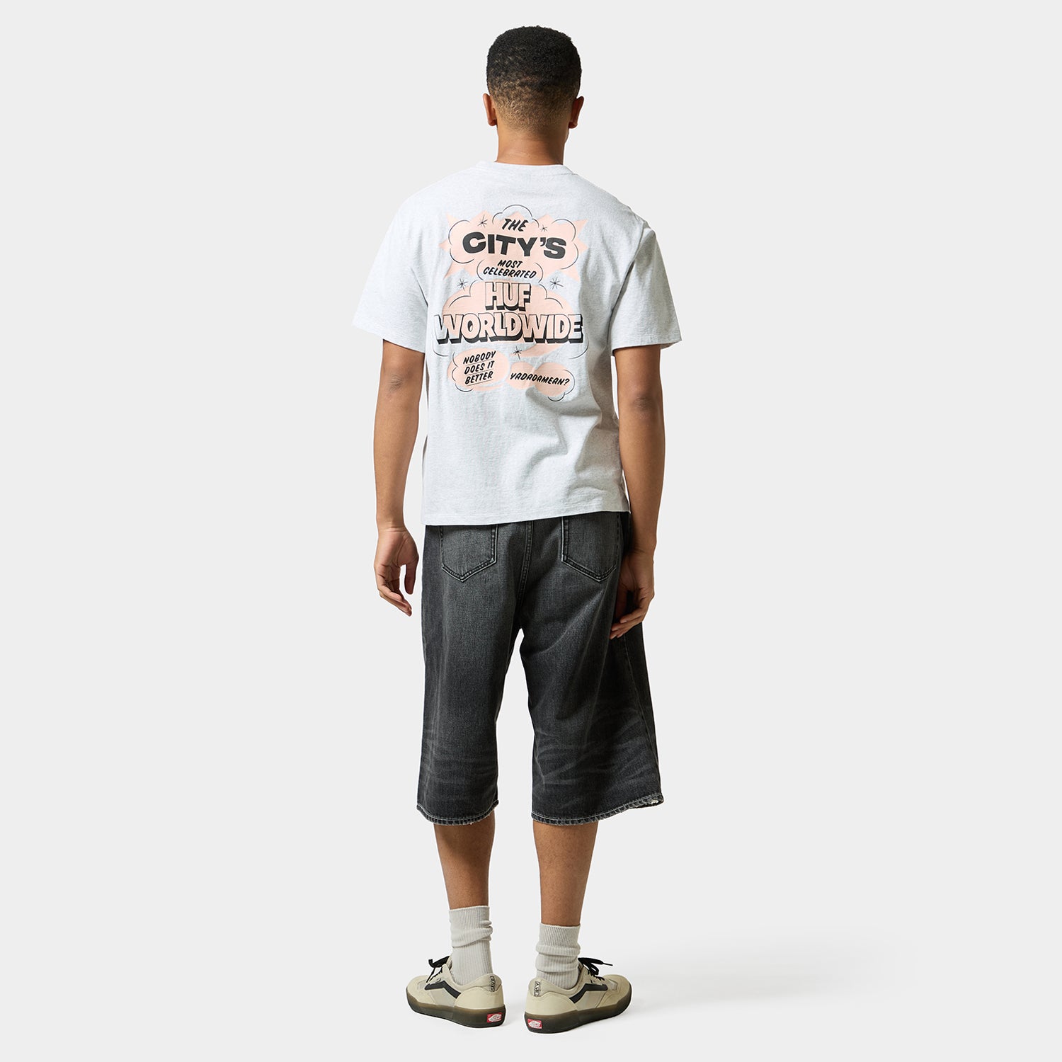 HUF (ハフ) Worldwide JP /T-SHIRTS（Tシャツ）/ YADAMEAN TEE商品 / NAVY