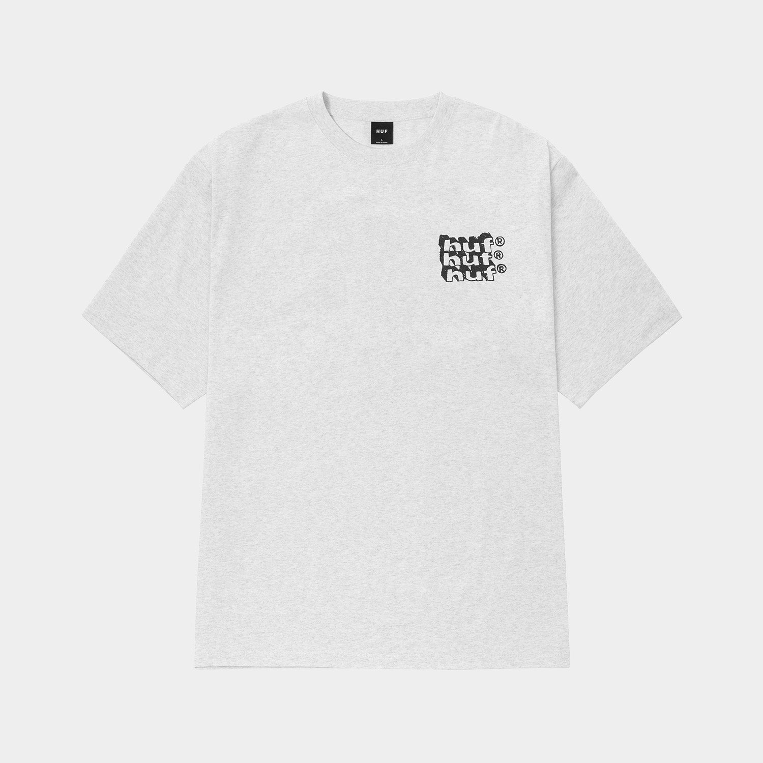 HUF (ハフ) Worldwide JP /T-SHIRTS（Tシャツ）/ HAND STACKED TEE商品 / WHITE