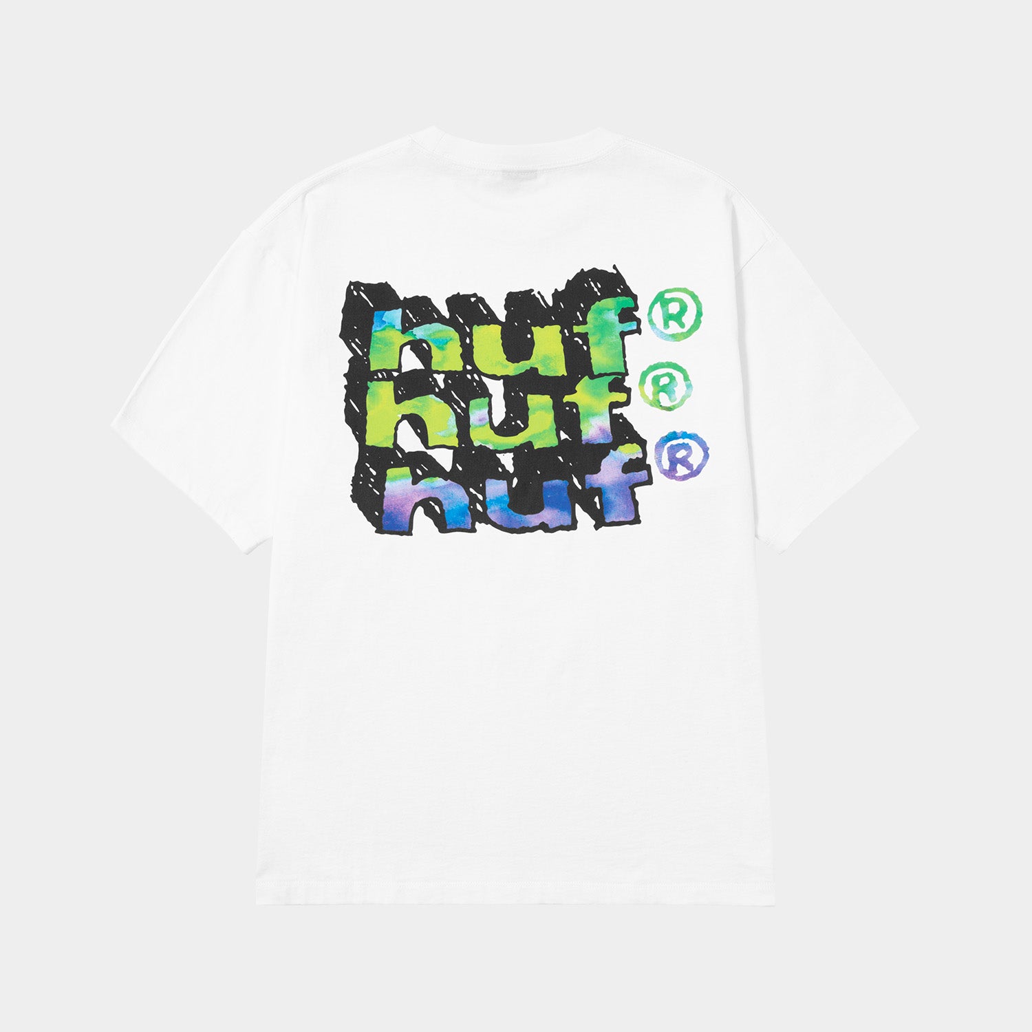 HUF (ハフ) Worldwide JP / T-SHIRTS（Tシャツ） / HAND STACKED TEE商品 / WHITE