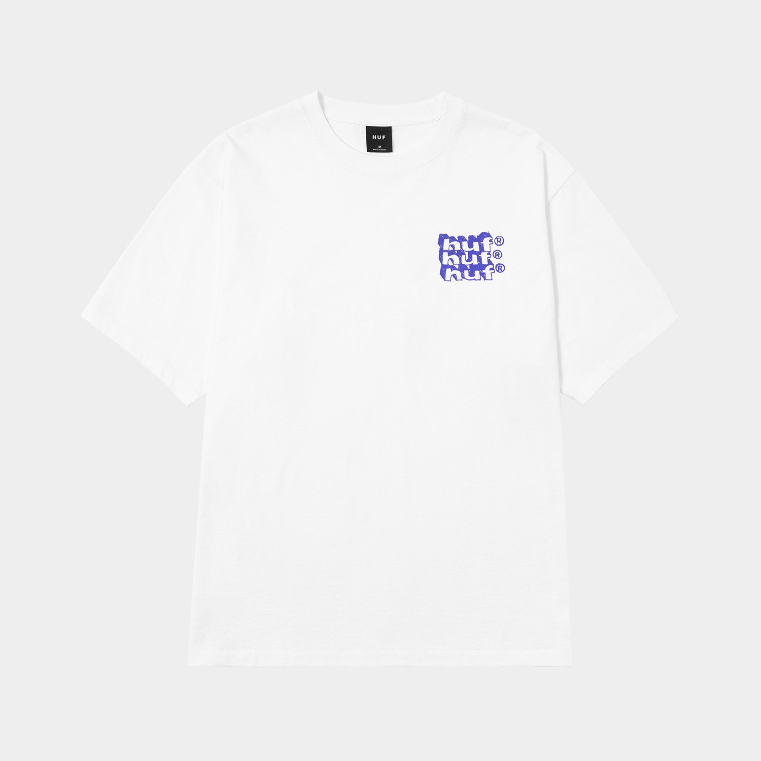 HUF (ハフ) Worldwide JP / T-SHIRTS（Tシャツ） / HAND STACKED TEE商品 / WHITE