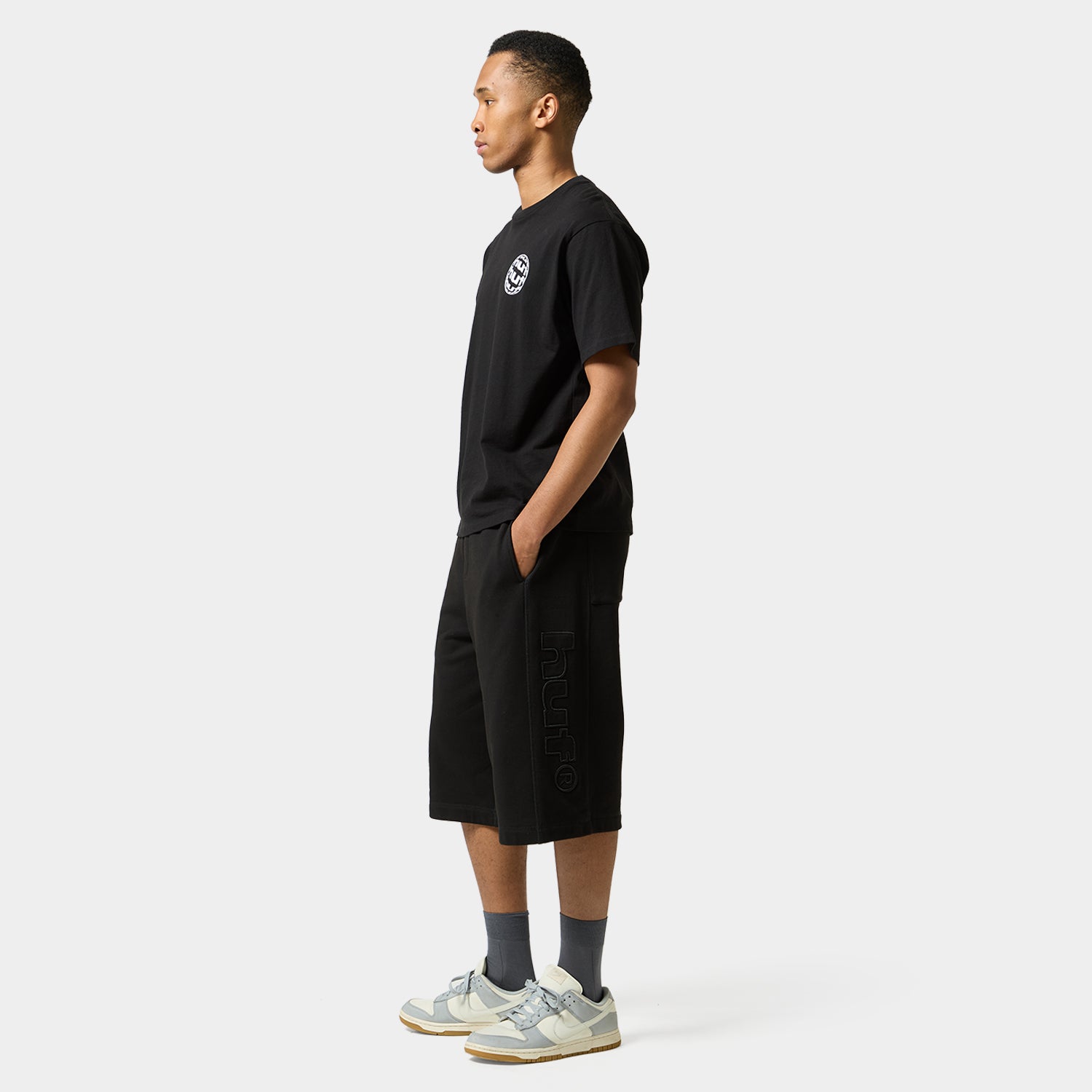 HUF (ハフ) Worldwide JP /T-SHIRTS（Tシャツ）/ WIDE ANGLE TEE商品 / WHITE