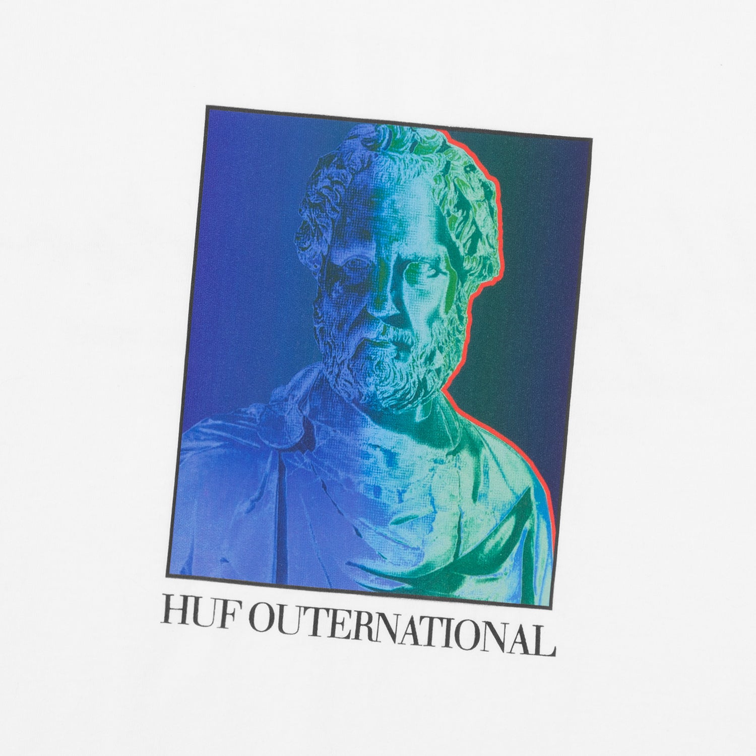 HUF (ハフ) Worldwide JP /T-SHIRTS（Tシャツ）/ HIGHER EDUCATION TEE商品 / WHITE