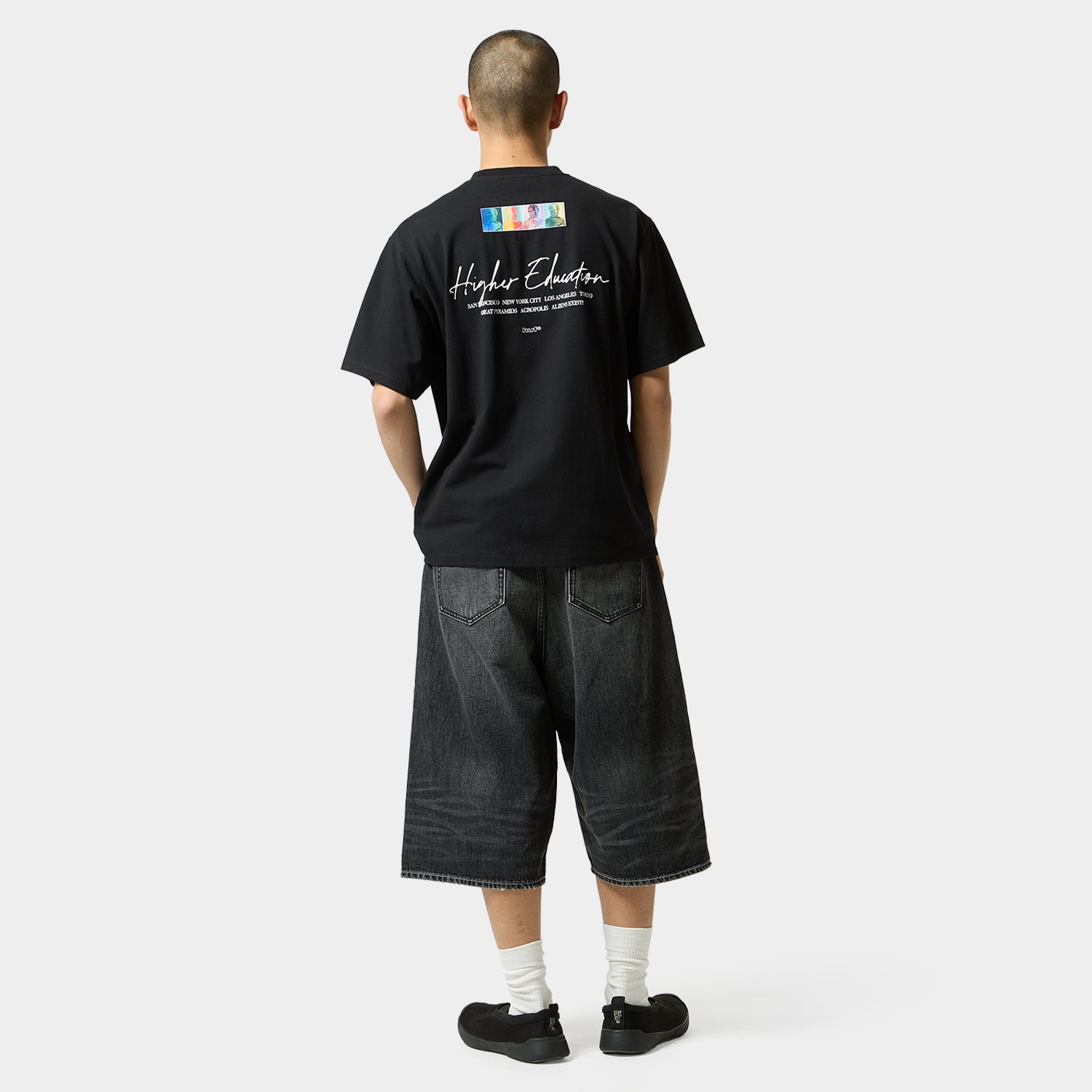 HUF (ハフ) Worldwide JP /T-SHIRTS（Tシャツ）/ HIGHER EDUCATION TEE商品 / WHITE