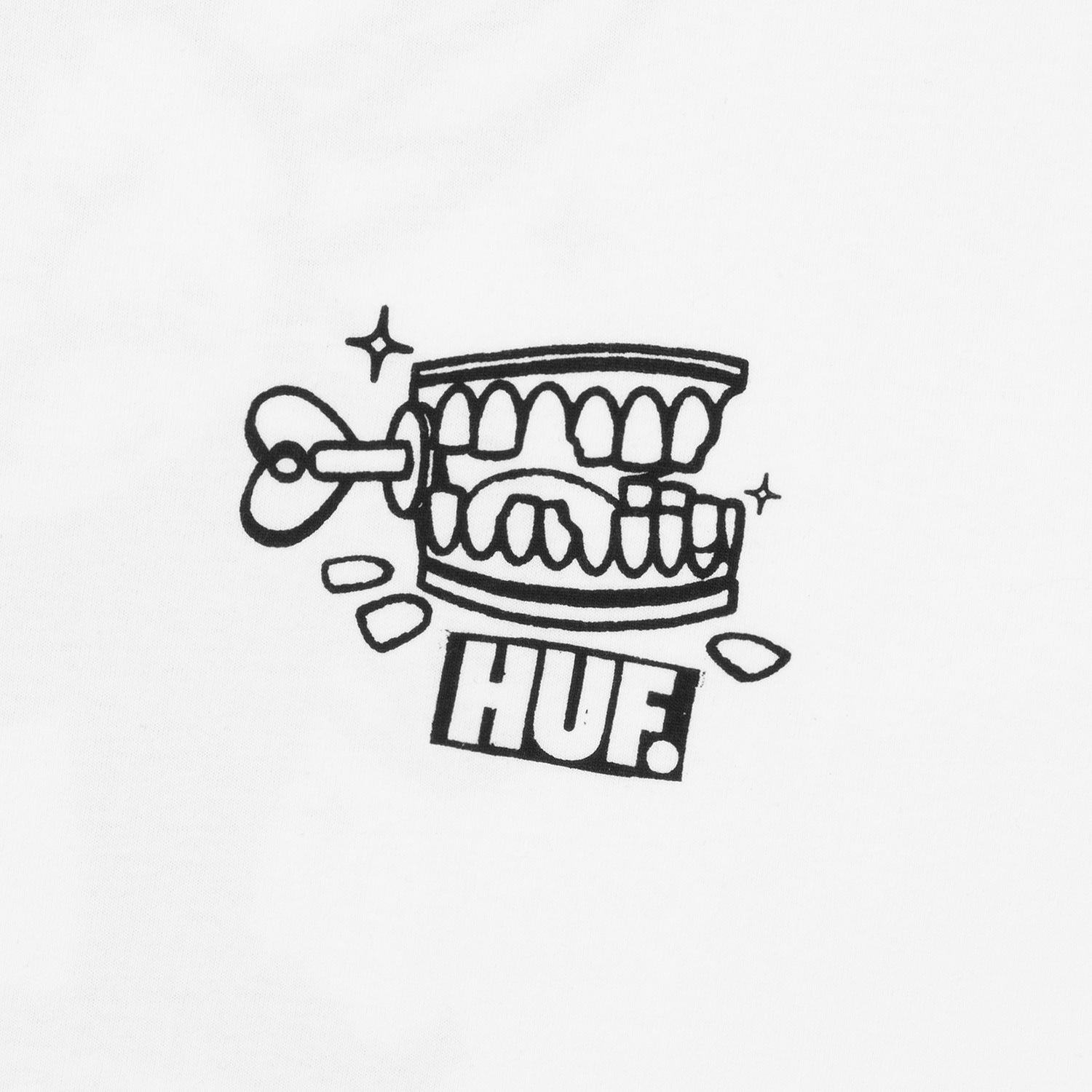 HUF (ハフ) Worldwide JP /T-SHIRTS（Tシャツ）/ TOOTH FAIRY TEE商品 / BLACK