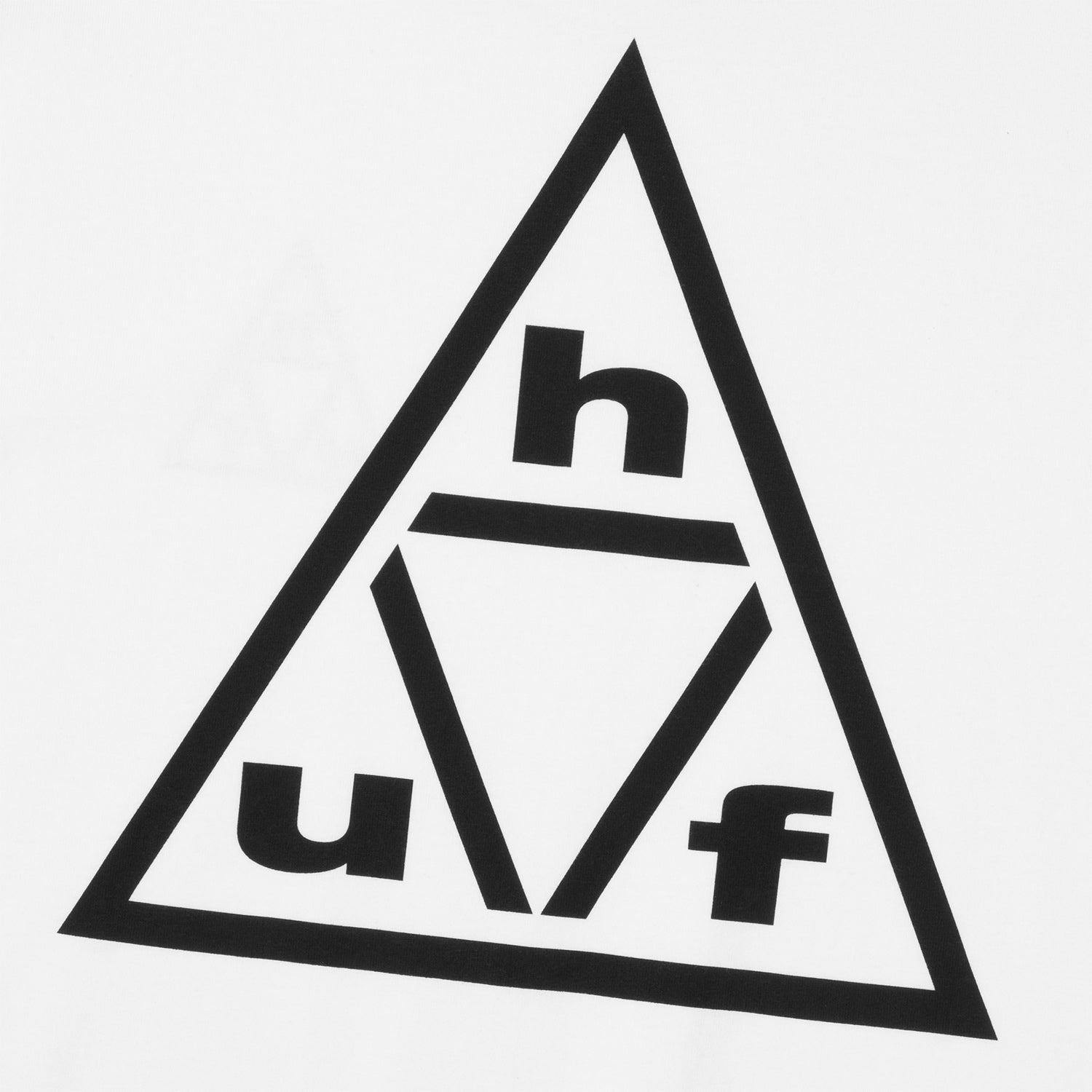 HUF (ハフ) Worldwide JP /T-SHIRTS（Tシャツ）/ TRIPLE TRIANGLE SS TEE商品 / BLACK