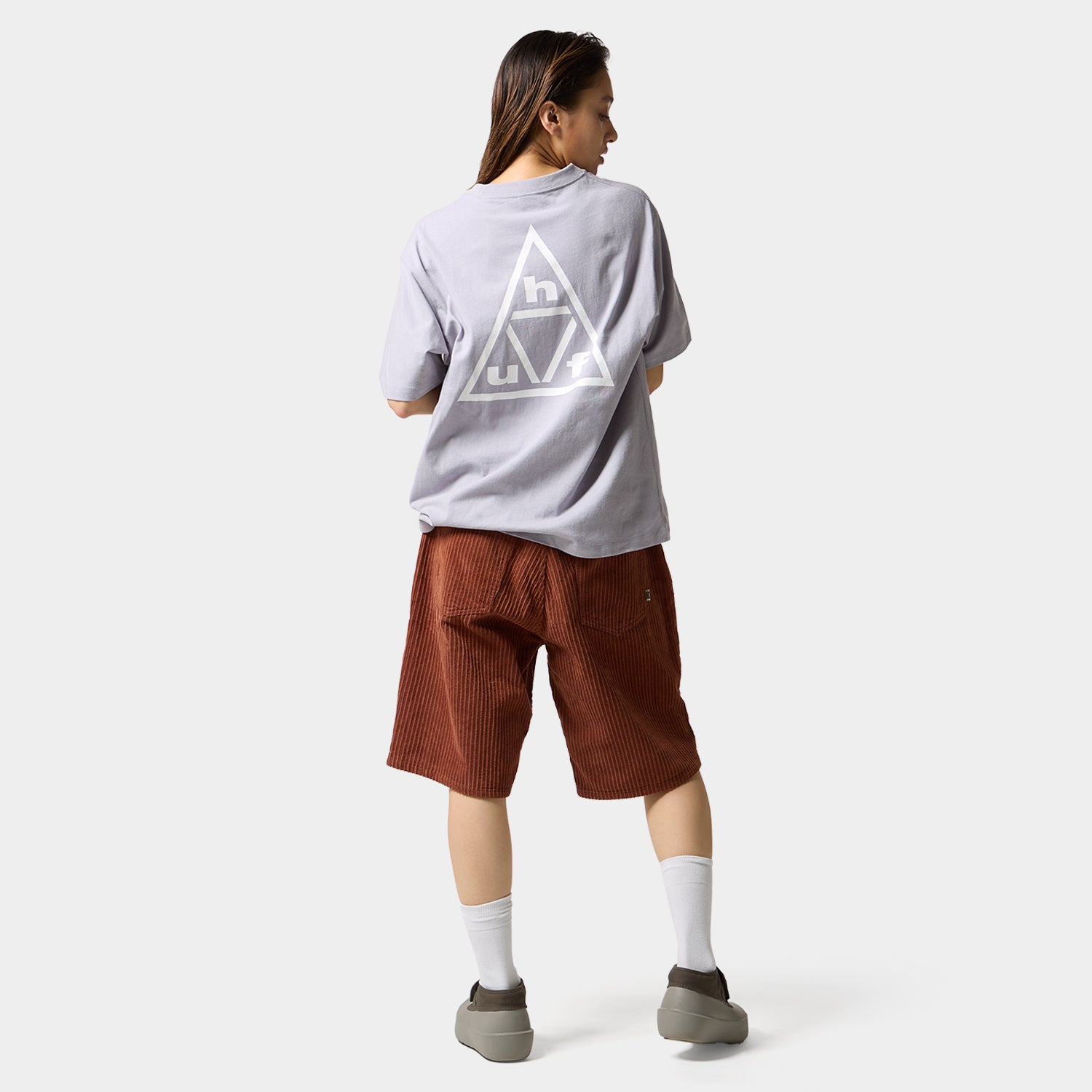 HUF (ハフ) Worldwide JP /T-SHIRTS（Tシャツ）/ TRIPLE TRIANGLE TEE商品 / FOREST GREEN