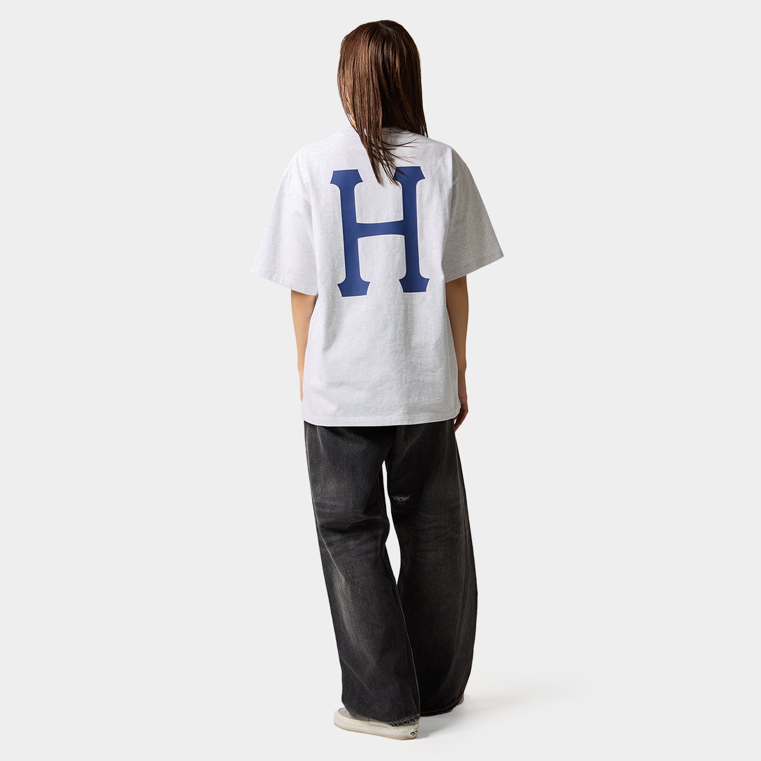 HUF (ハフ) Worldwide JP /T-SHIRTS（Tシャツ）/ CLASSIC H TEE商品 / LT ORANGE