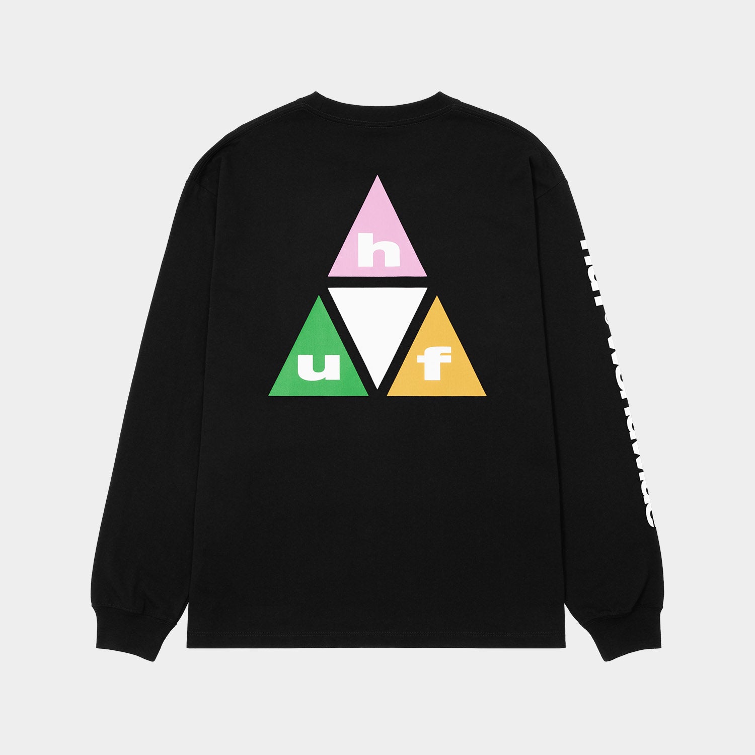 HUF (ハフ) Worldwide JP /T-SHIRTS（Tシャツ）/ PRISM TT LS TEE商品 / BLACK