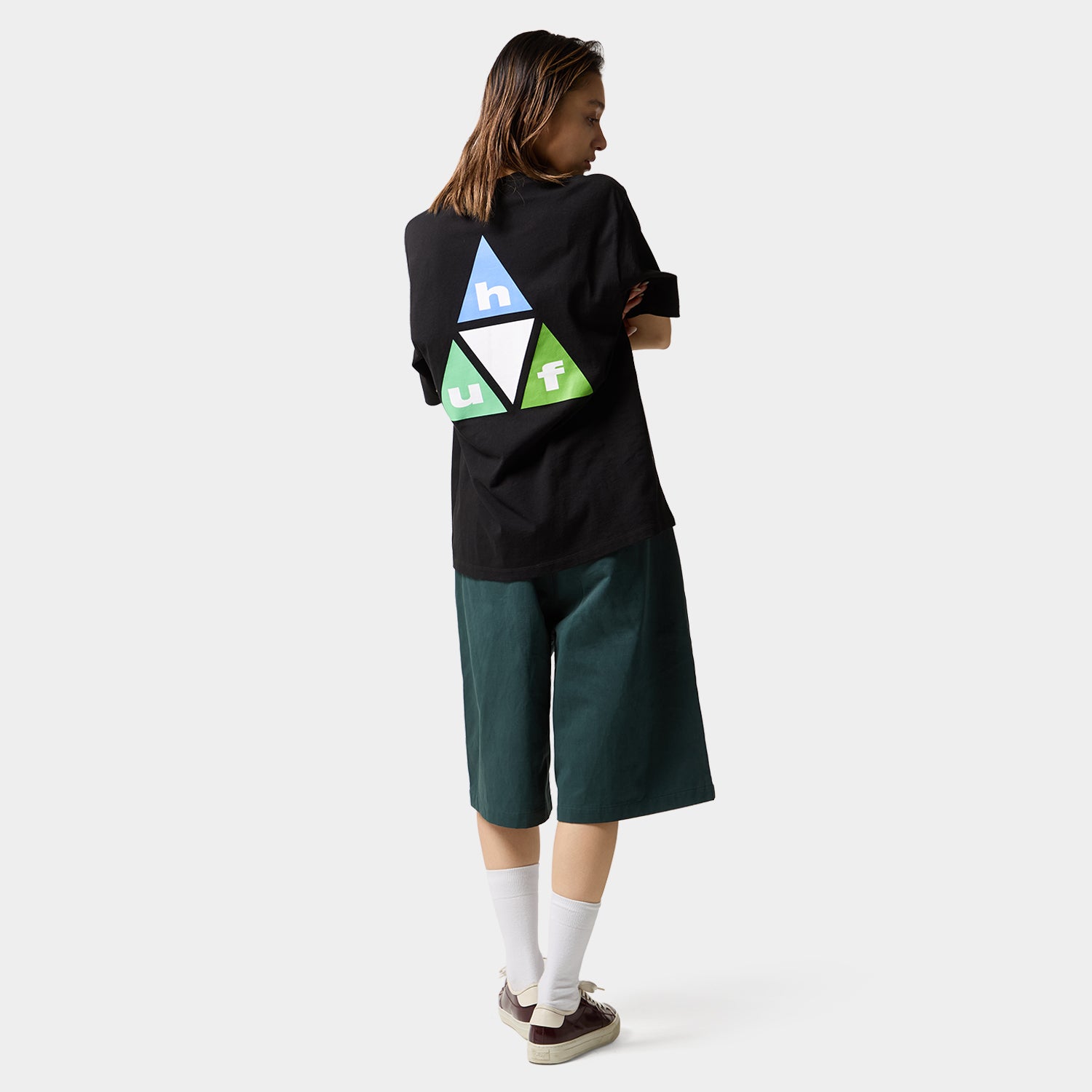 HUF (ハフ) Worldwide JP /T-SHIRTS（Tシャツ）/ PRISM TT TEE商品 / WHITE