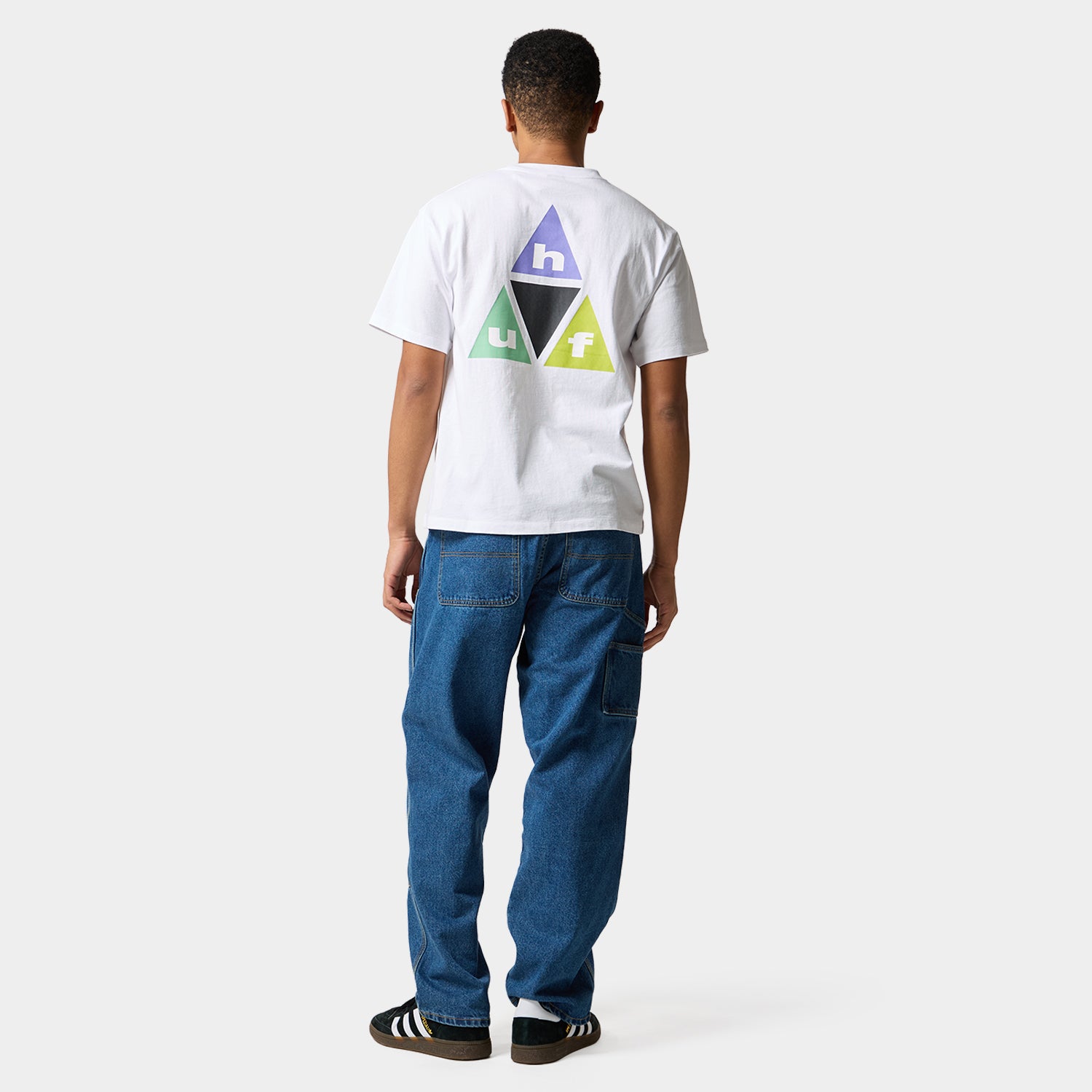 HUF (ハフ) Worldwide JP /T-SHIRTS（Tシャツ）/ PRISM TT TEE商品 / WHITE