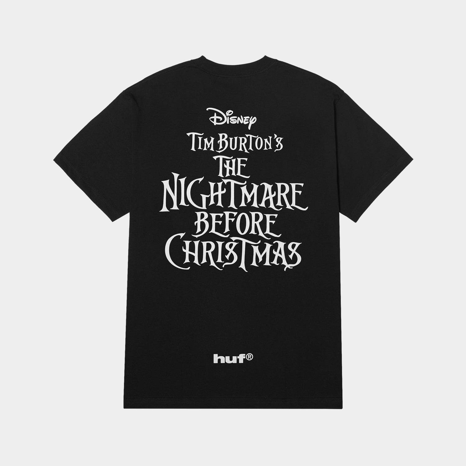 HUF (ハフ) Worldwide JP /T-SHIRTS（Tシャツ）/ HUF X NIGHTMARE BEFORE CHRISTMAS SPIRAL HILL TEE商品 / BLACK