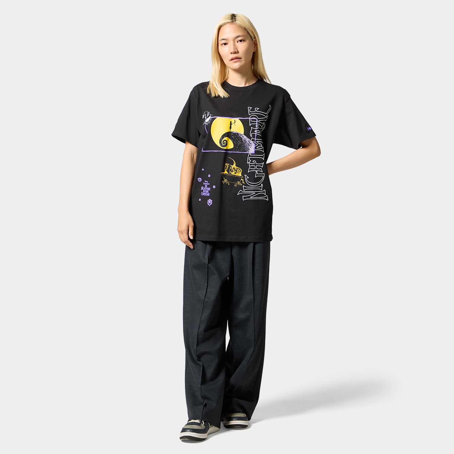 HUF (ハフ) Worldwide JP /T-SHIRTS（Tシャツ）/ HUF X NIGHTMARE BEFORE CHRISTMAS DREAM TEE商品 / BLACK