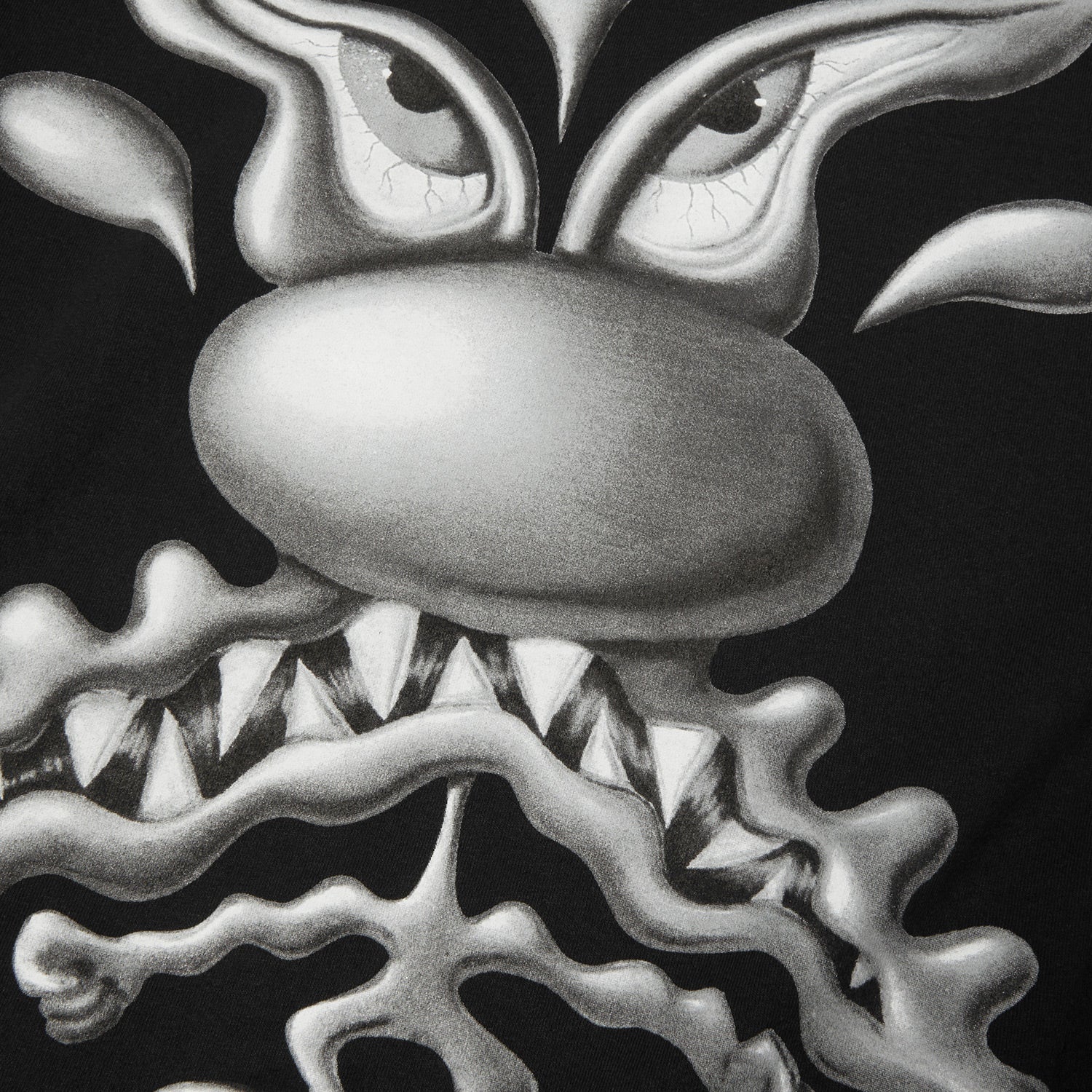 HUF (ハフ) Worldwide JP /T-SHIRTS（Tシャツ）/ KENNY SCHARF MEAN GUY TEE商品 / BLACK