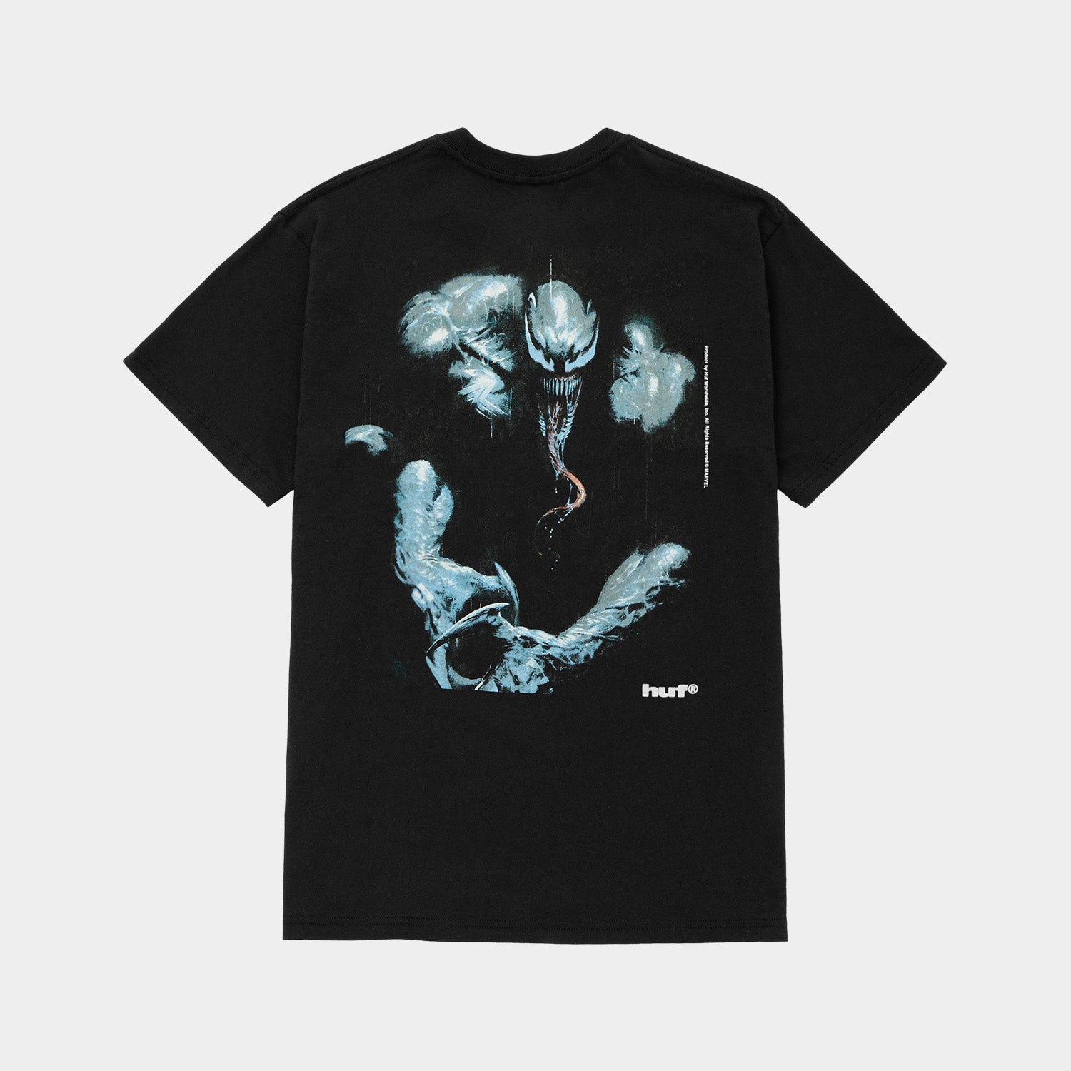 HUF (ハフ) Worldwide JP /T-SHIRTS（Tシャツ）/ HUF X MARVEL VENOM PROTECTOR TEE商品 / BLACK