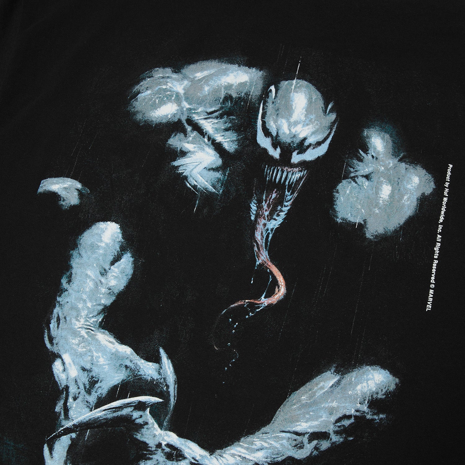 HUF (ハフ) Worldwide JP /T-SHIRTS（Tシャツ）/ HUF X MARVEL VENOM PROTECTOR TEE商品 / BLACK