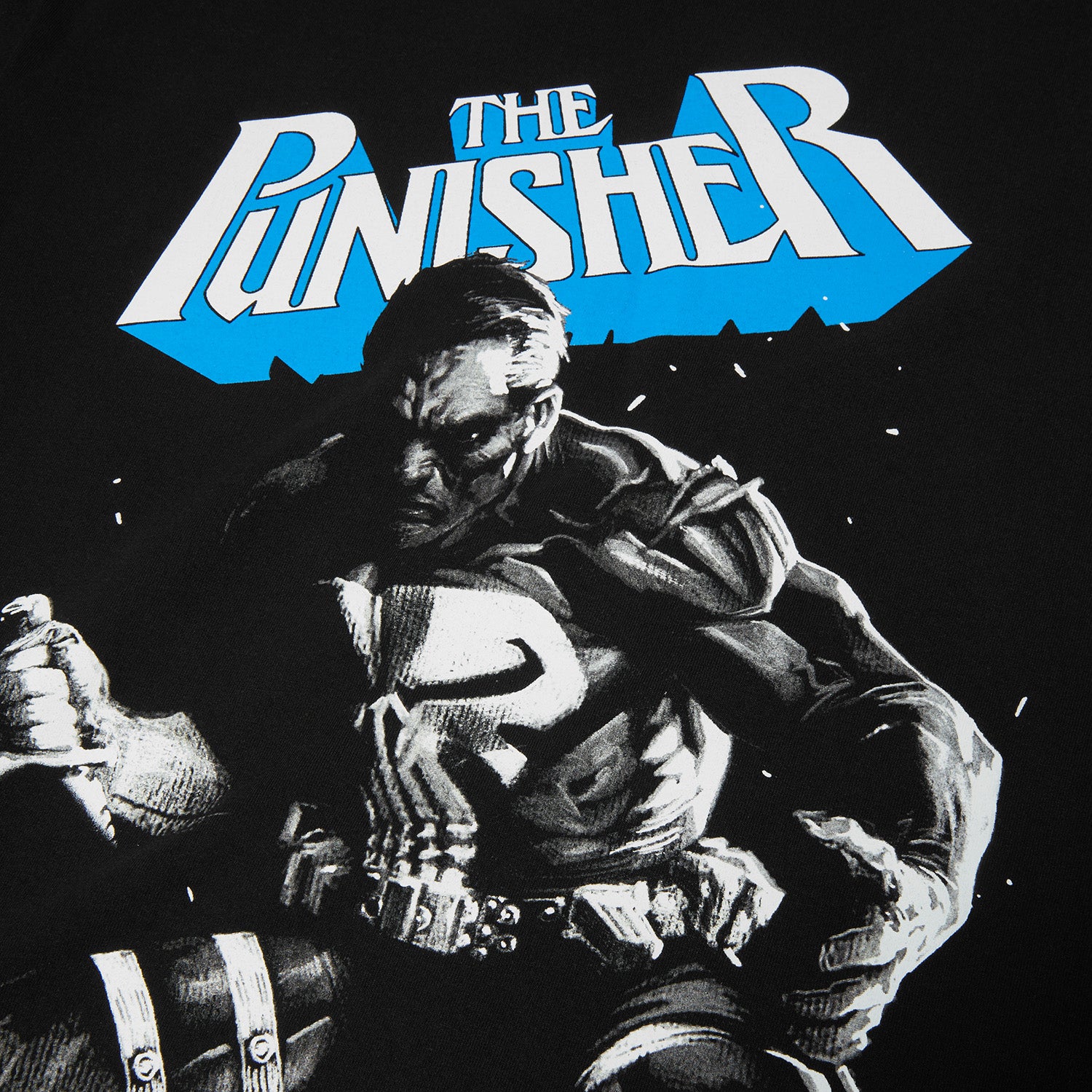 HUF (ハフ) Worldwide JP /T-SHIRTS（Tシャツ）/ HUF X MARVEL PUNISHER TEE商品 / BLACK
