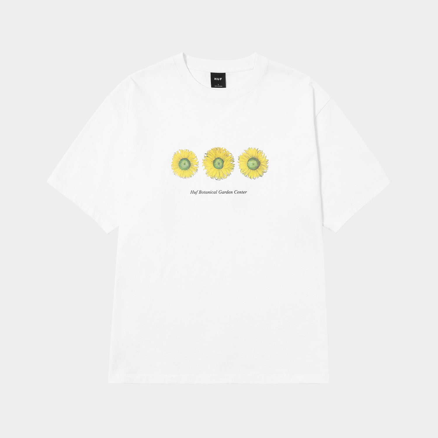 HUF (ハフ) Worldwide JP /T-SHIRTS（Tシャツ）/ SUNFLOWER TEE商品 / WHITE