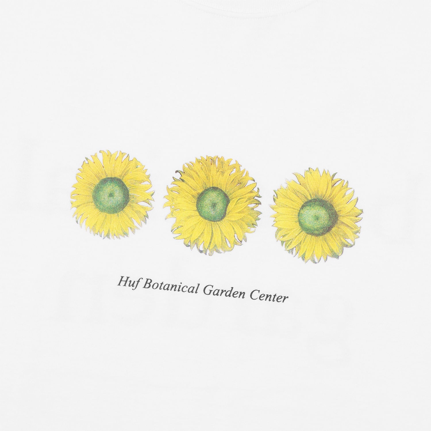 HUF (ハフ) Worldwide JP /T-SHIRTS（Tシャツ）/ SUNFLOWER TEE商品 / WHITE