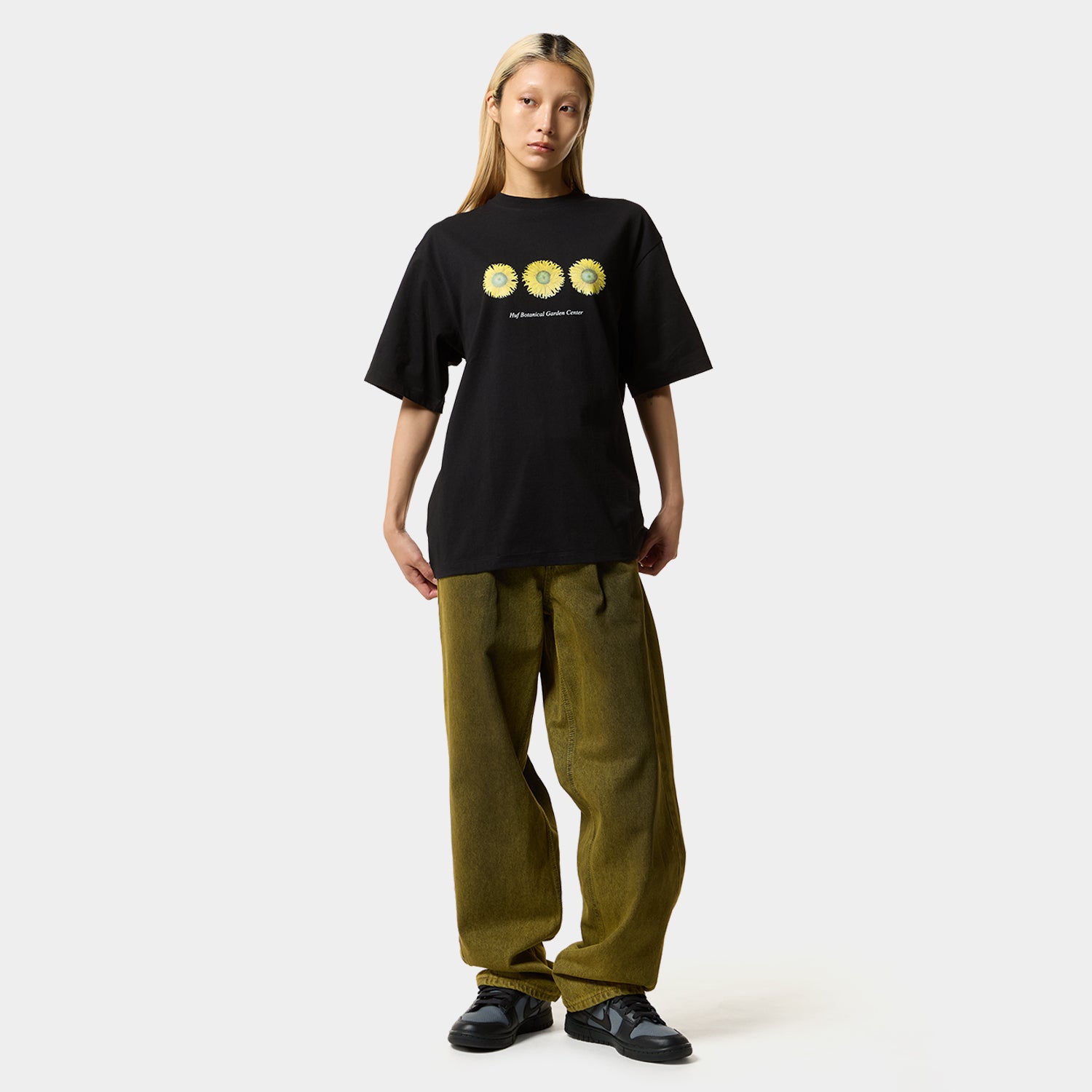 HUF (ハフ) Worldwide JP /T-SHIRTS（Tシャツ）/ SUNFLOWER TEE商品 / WHITE