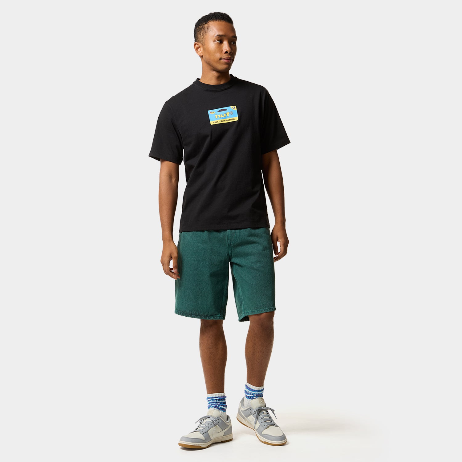 HUF (ハフ) Worldwide JP /T-SHIRTS（Tシャツ）/ CALLING CARDS TEE商品 / BLACK