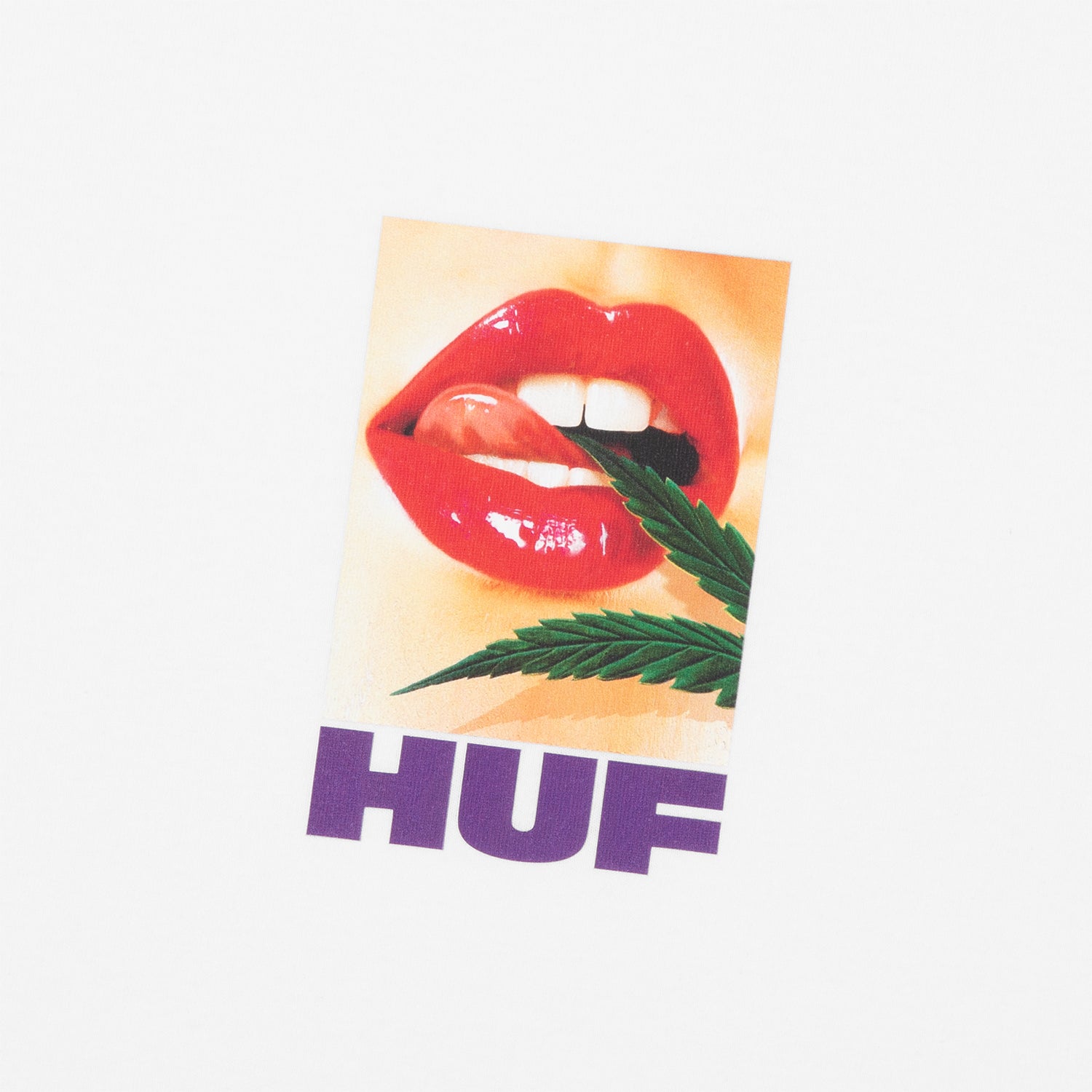HUF (ハフ) Worldwide JP /T-SHIRTS（Tシャツ）/ LICK TEE商品 / WHITE