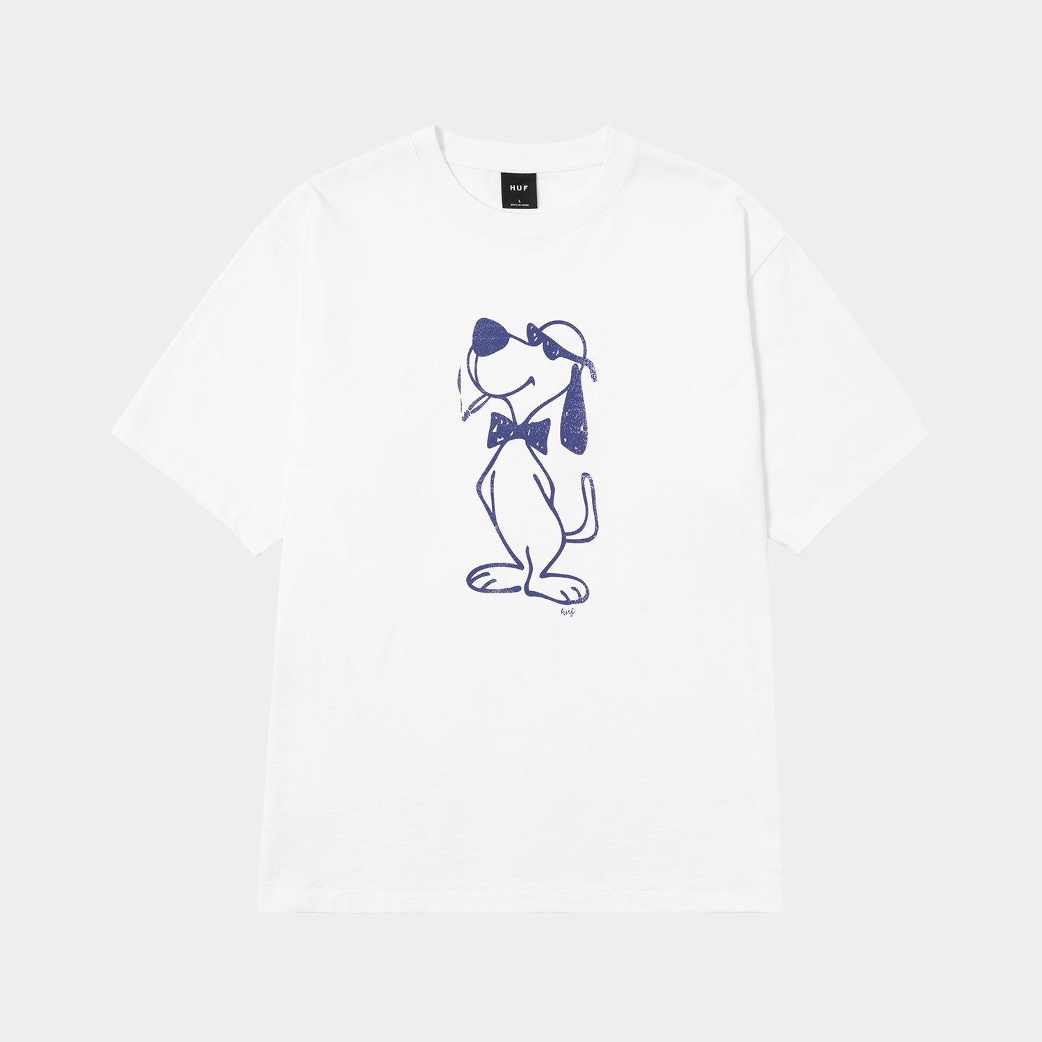 HUF (ハフ) Worldwide JP /T-SHIRTS（Tシャツ）/ CHILL DOG TEE商品 / WHITE
