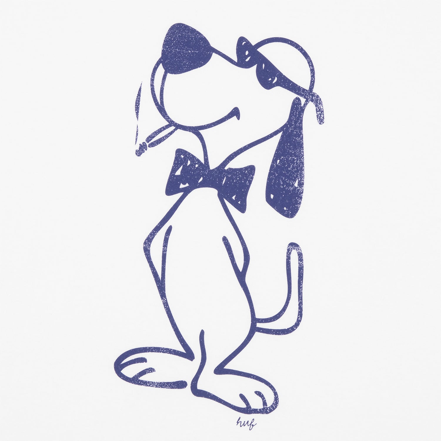 HUF (ハフ) Worldwide JP /T-SHIRTS（Tシャツ）/ CHILL DOG TEE商品 / WHITE