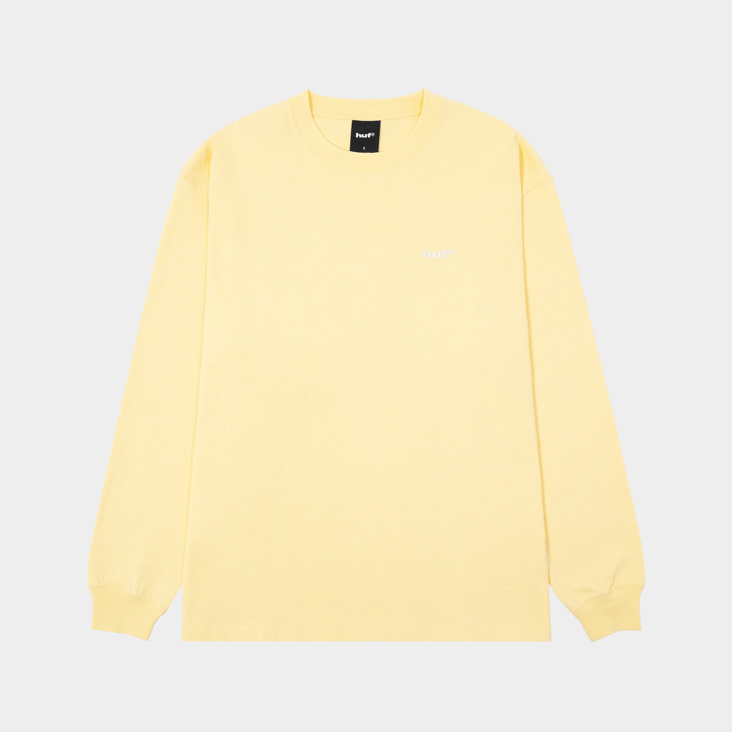 HUF (ハフ) Worldwide JP /T-SHIRTS（Tシャツ）/ HUF eightynine LS TEE商品 / YELLOW