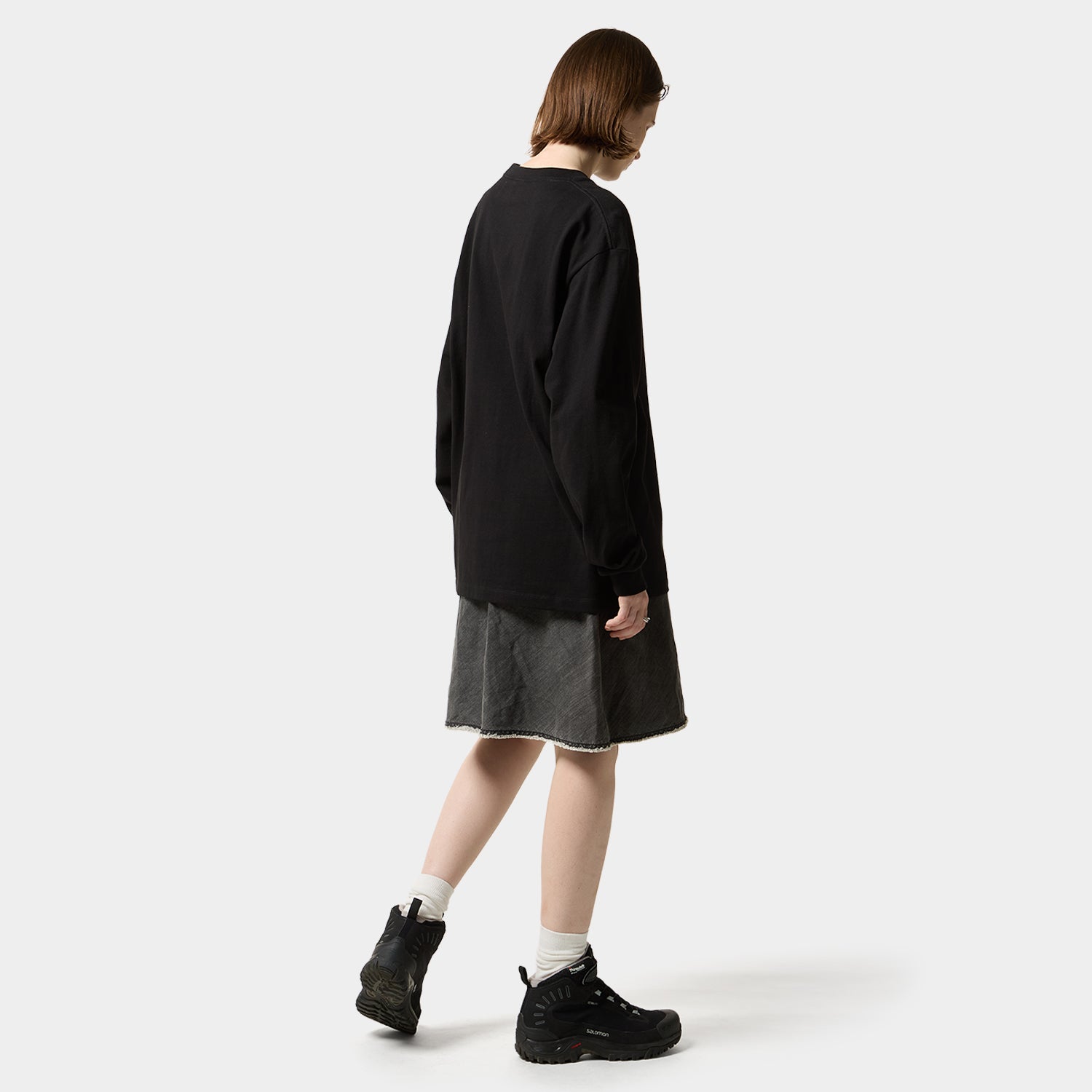 HUF (ハフ) Worldwide JP /T-SHIRTS（Tシャツ）/ HUF eightynine LS TEE商品 / YELLOW