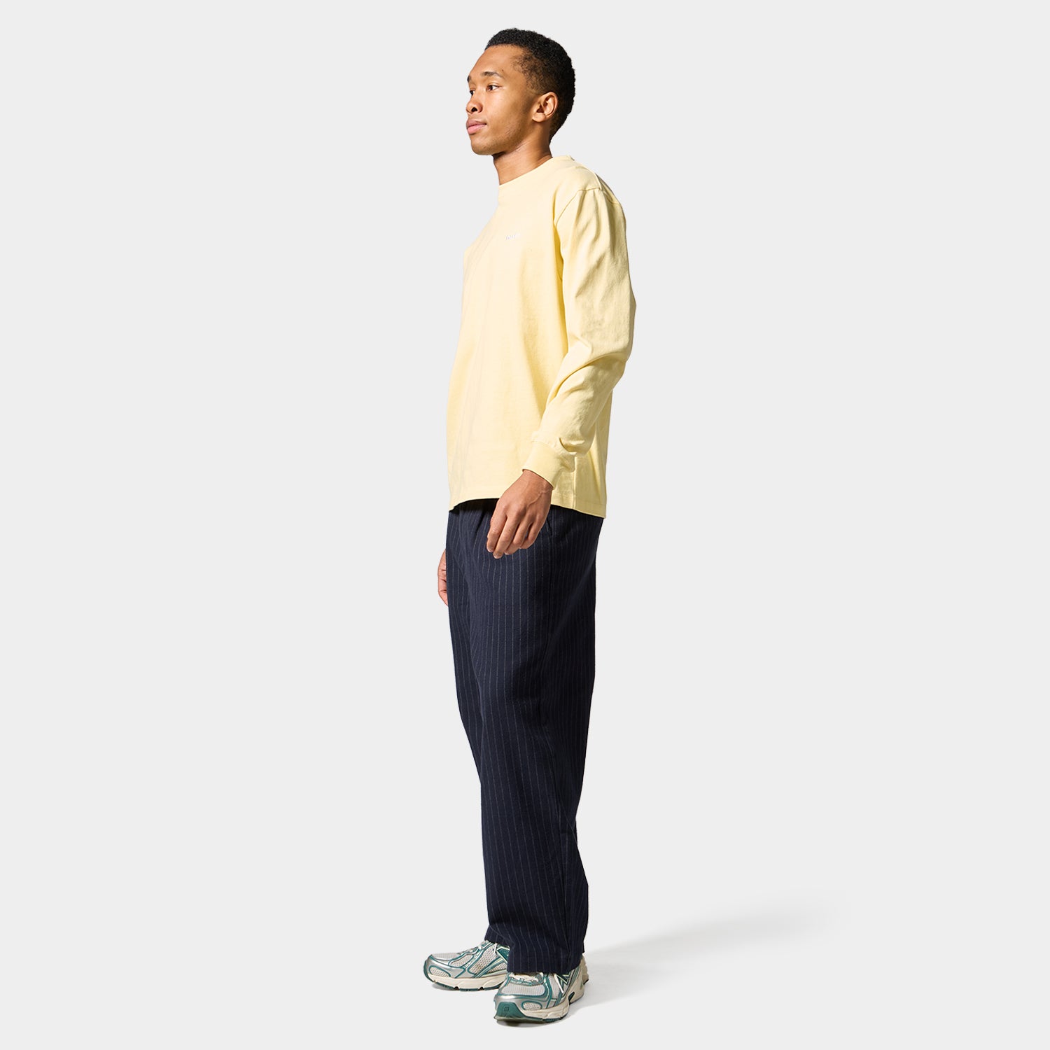HUF (ハフ) Worldwide JP /T-SHIRTS（Tシャツ）/ HUF eightynine LS TEE商品 / YELLOW
