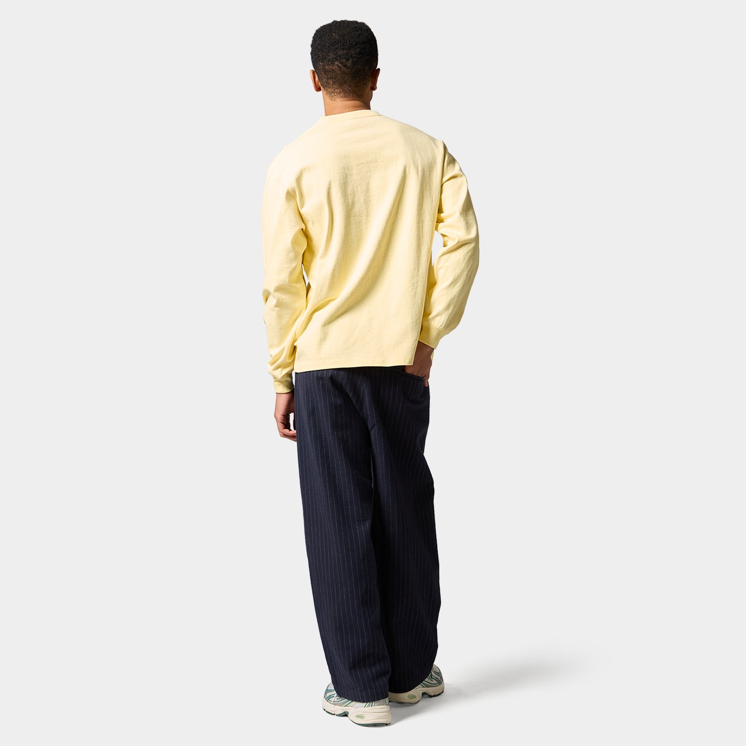 HUF (ハフ) Worldwide JP /T-SHIRTS（Tシャツ）/ HUF eightynine LS TEE商品 / YELLOW